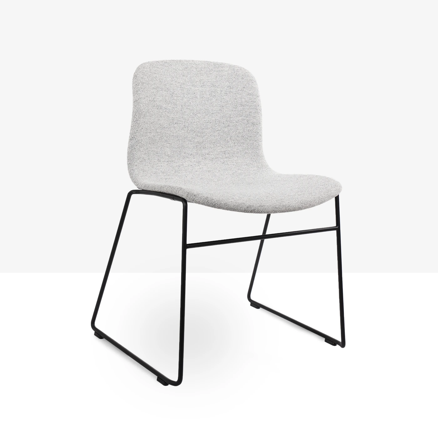 HAY 'About a Chair', Upholstered, Sled Legs