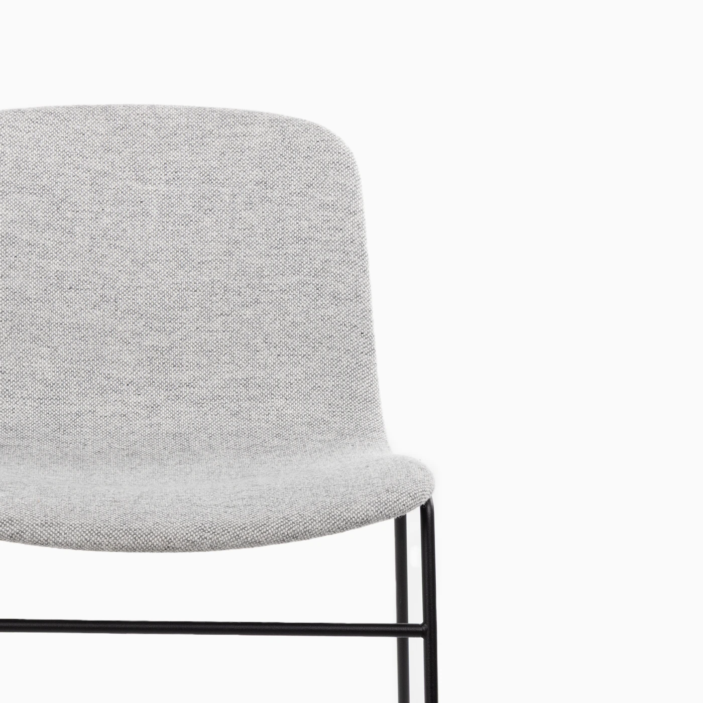HAY 'About a Chair', Upholstered, Sled Legs