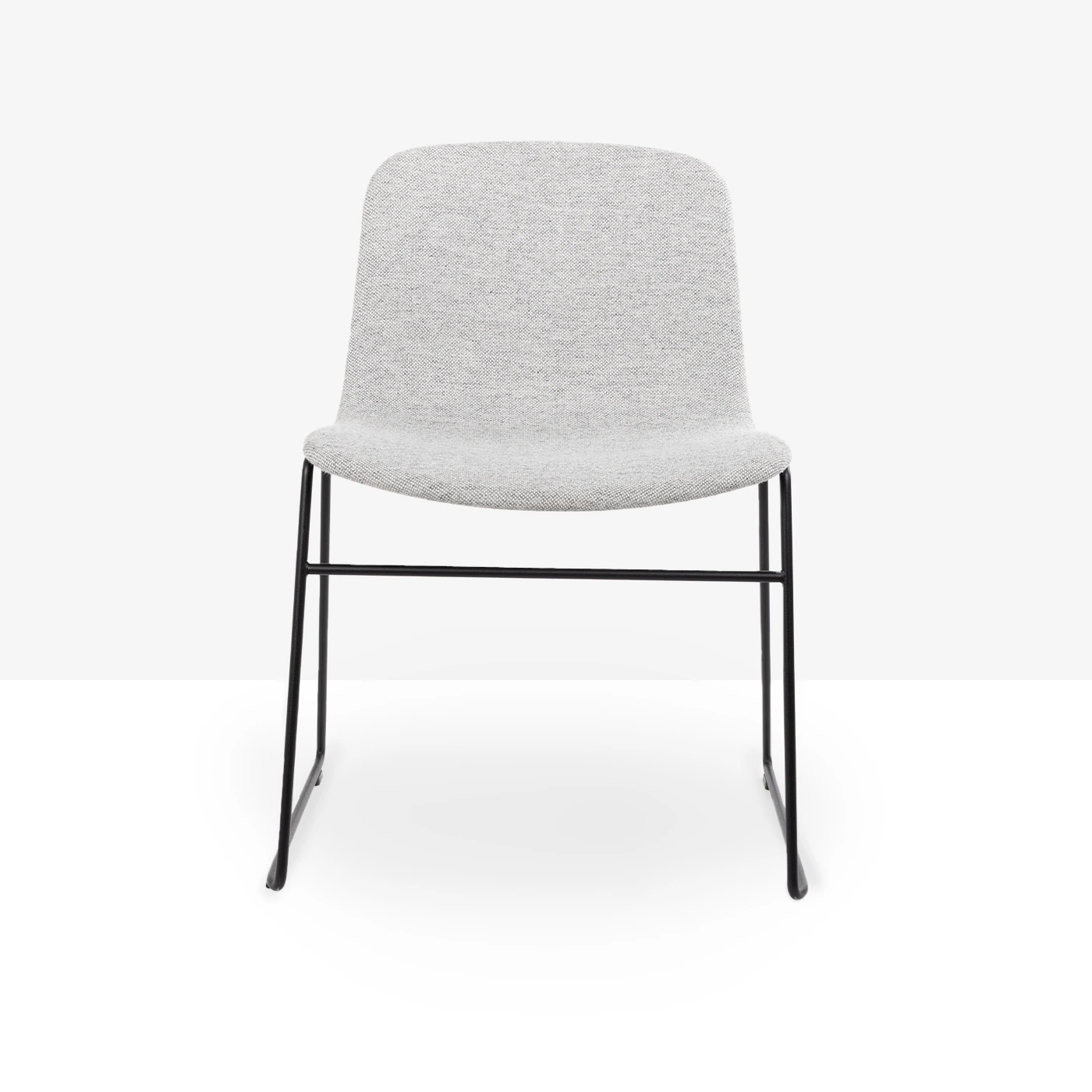 HAY 'About a Chair', Upholstered, Sled Legs