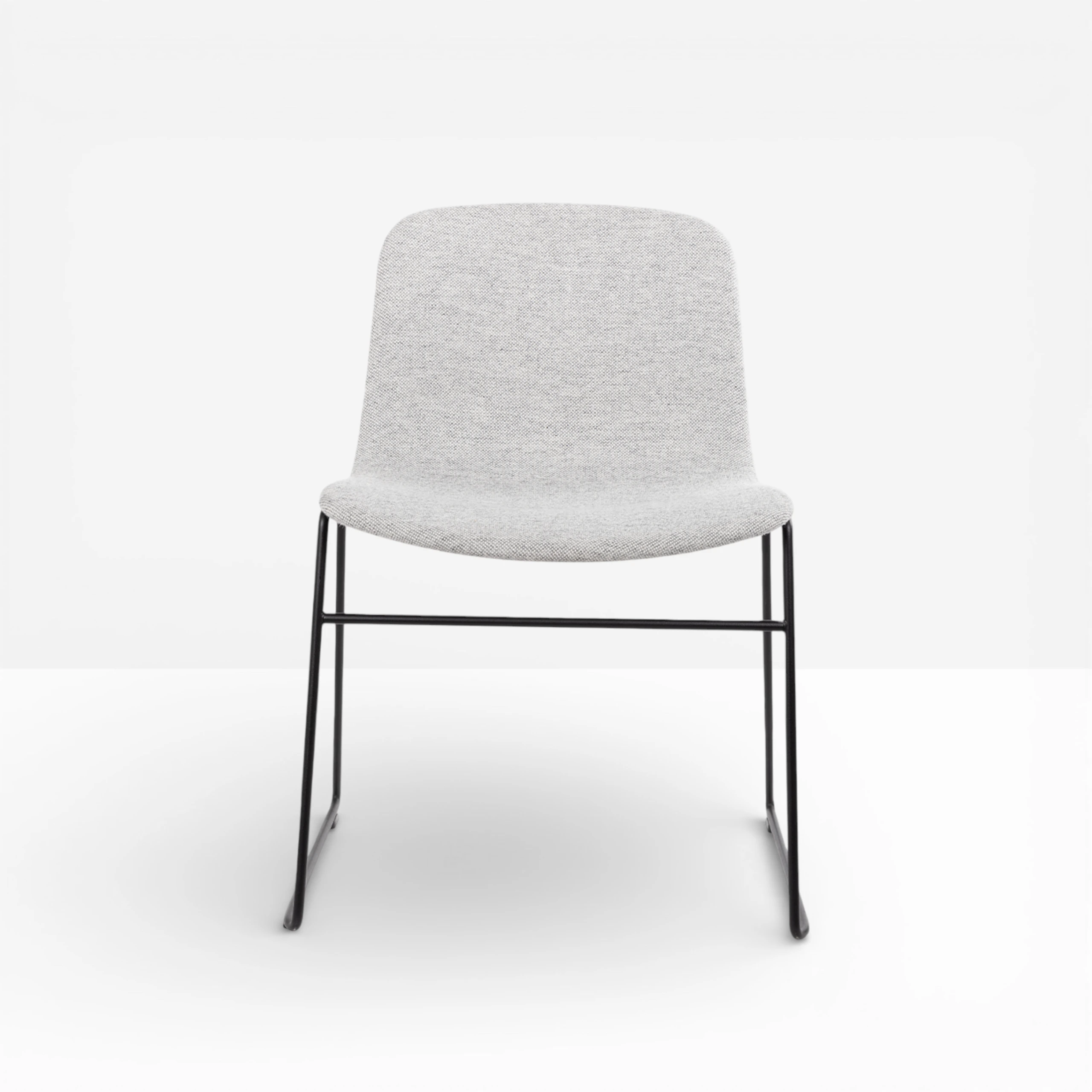 HAY 'About a Chair', Upholstered, Sled Legs