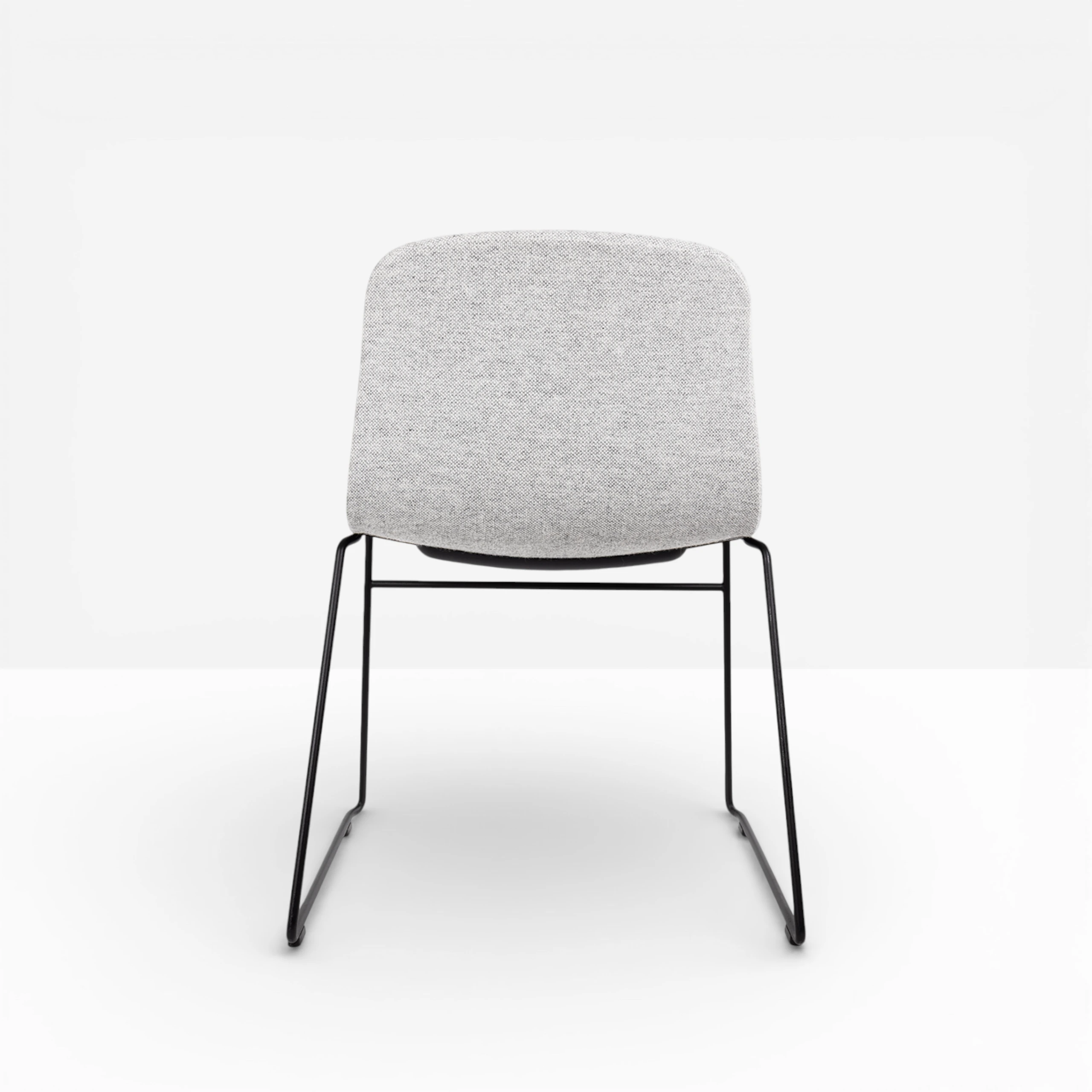 HAY 'About a Chair', Upholstered, Sled Legs