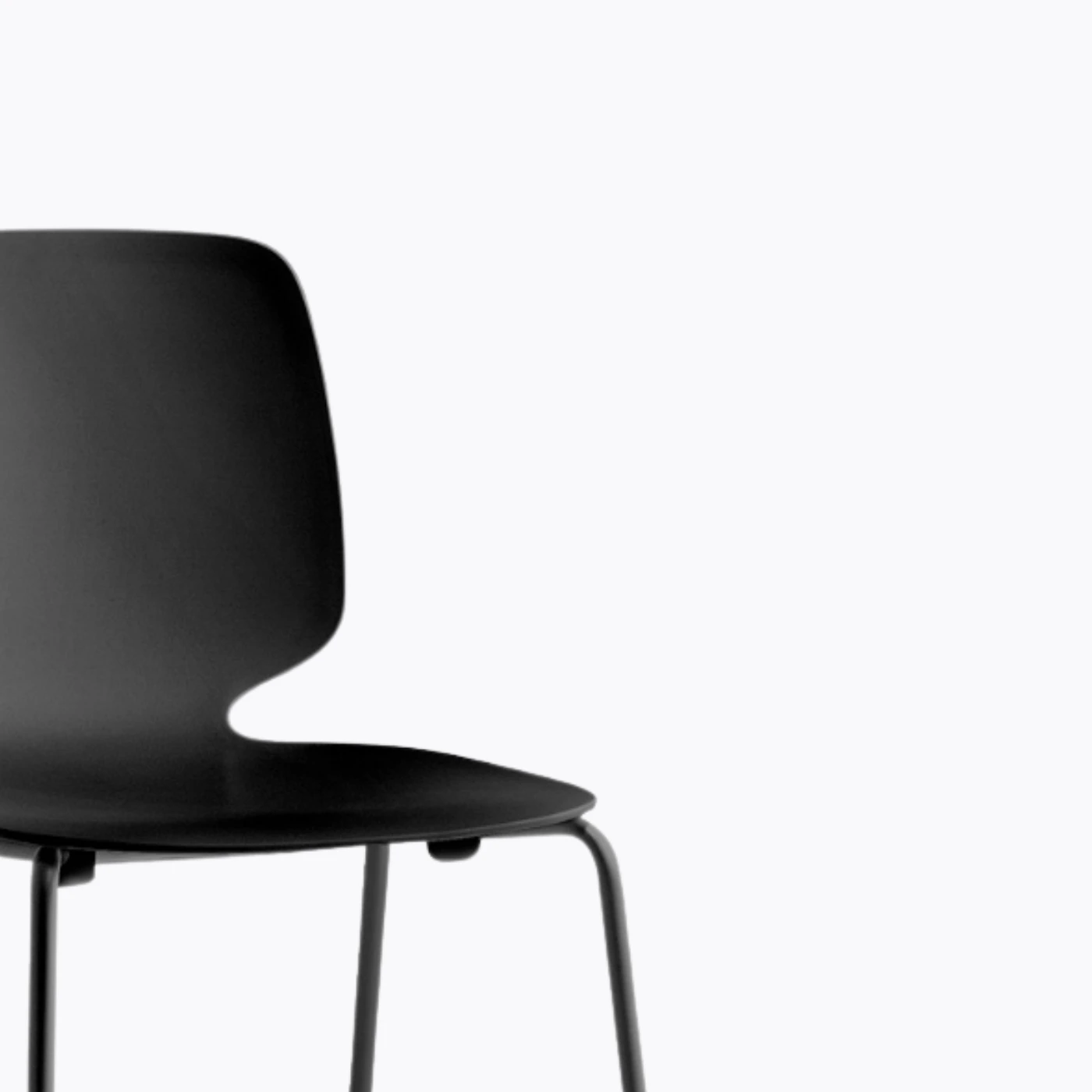 Black meeting chair