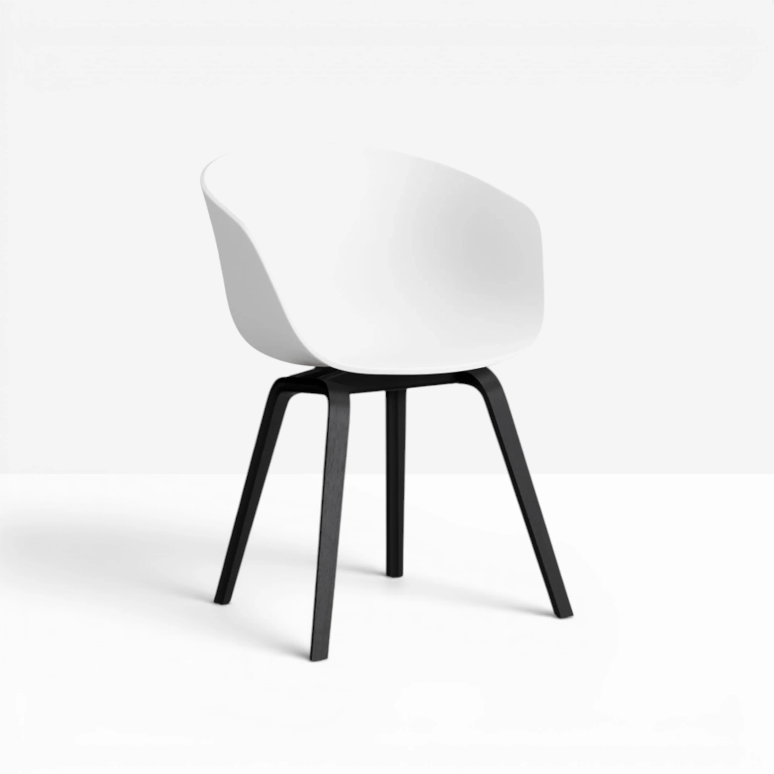 HAY 'About A Chair Tub' Black Oak Base