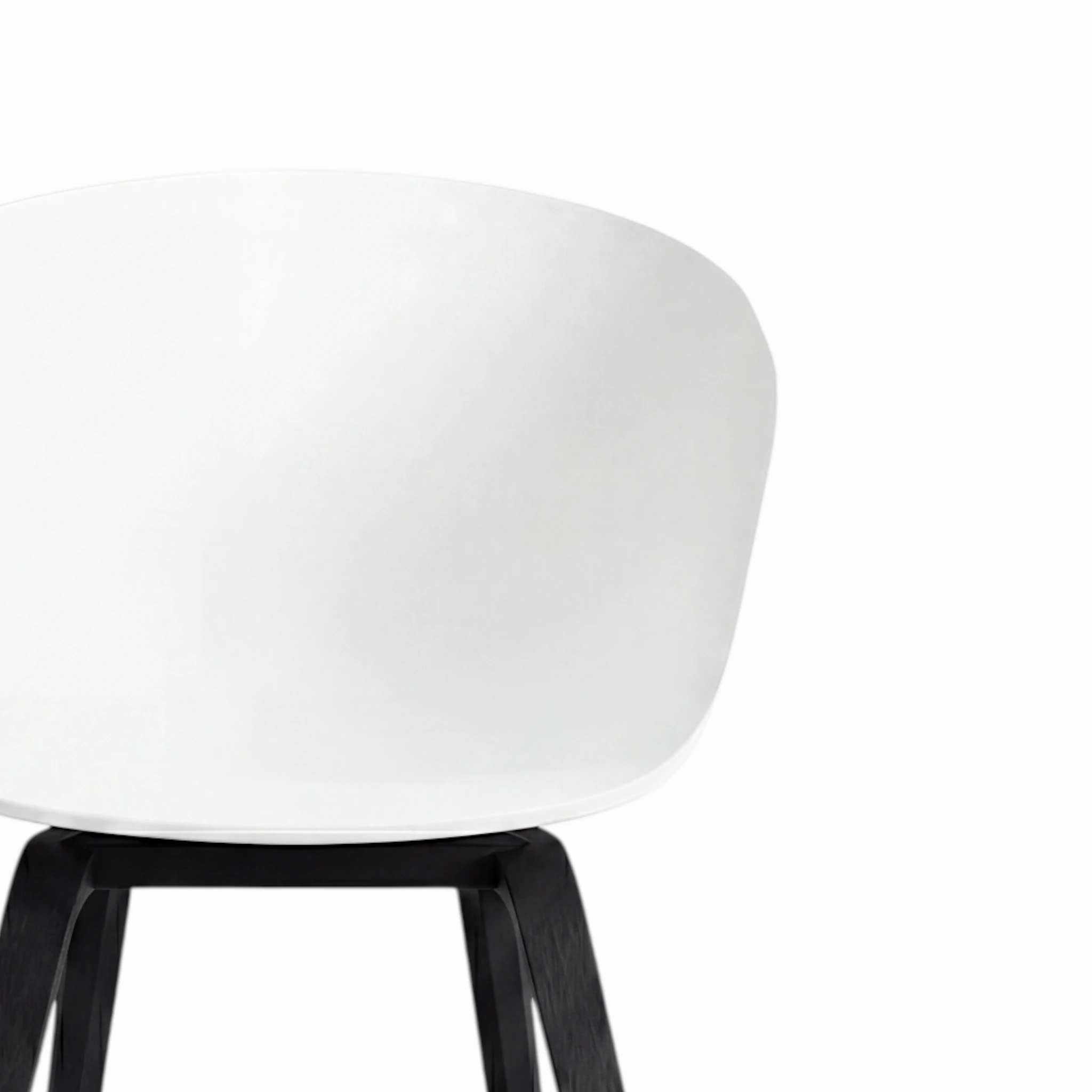HAY 'About A Chair Tub' Black Oak Base