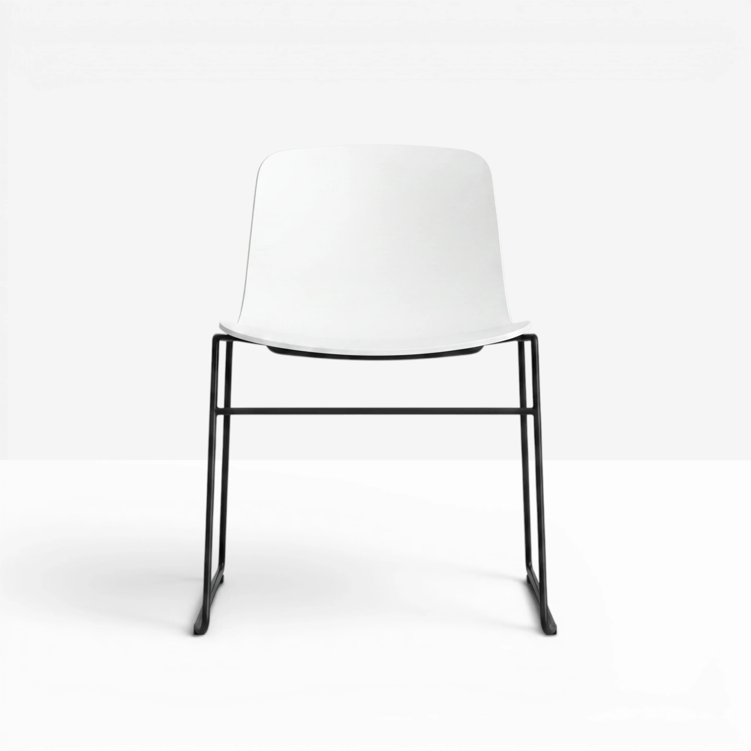 HAY 'About a Chair', Upholstered, Sled Legs