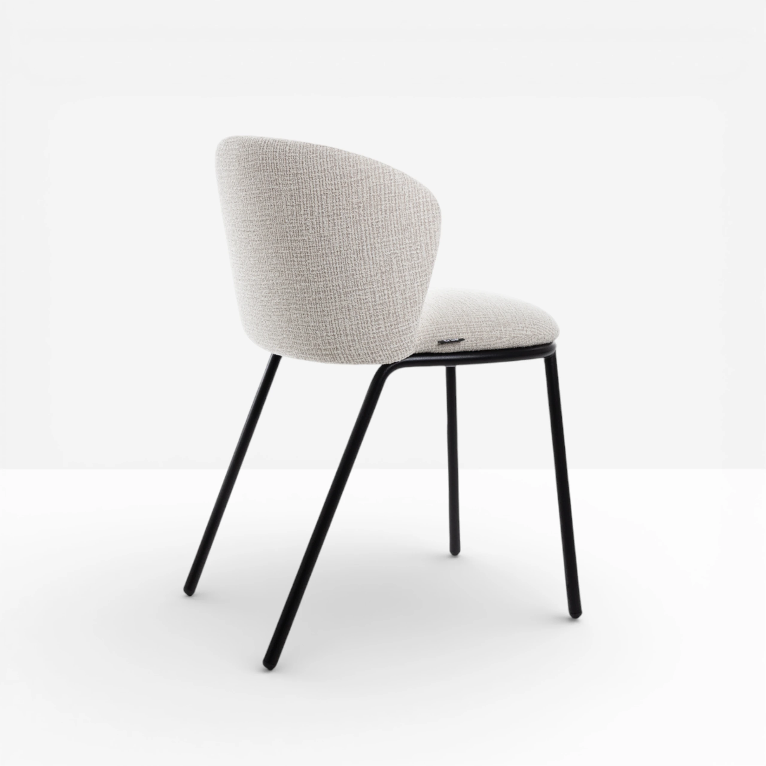 NOT Chair Cream Boucle Dining Chair