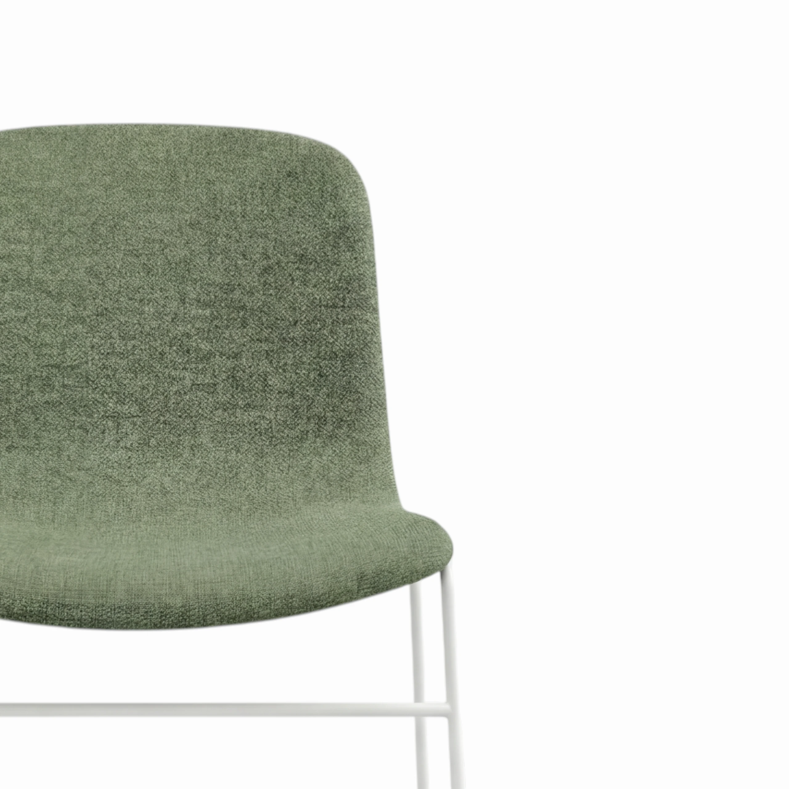 HAY 'About a Chair', Upholstered, Sled Legs