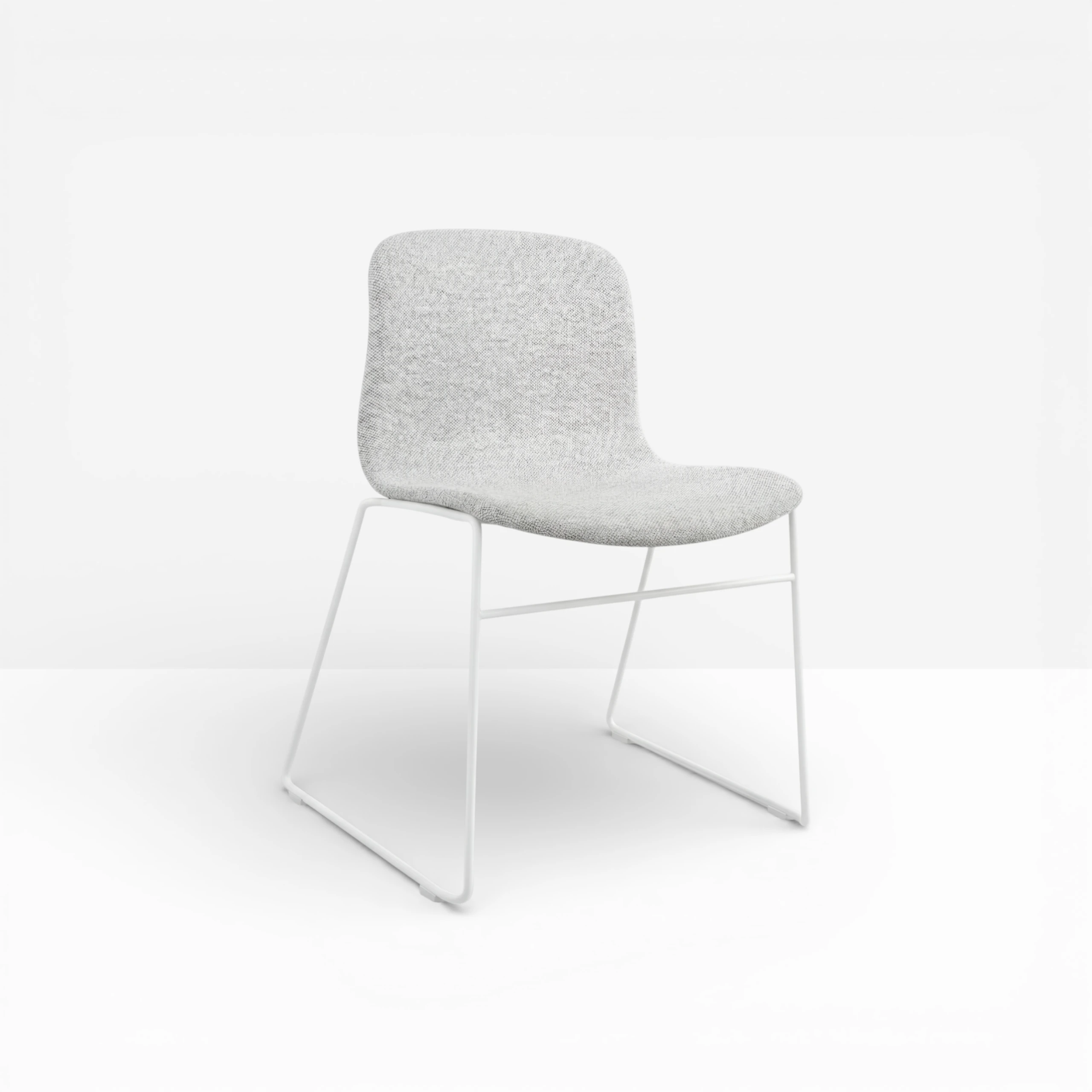 HAY 'About a Chair', Upholstered, Sled Legs