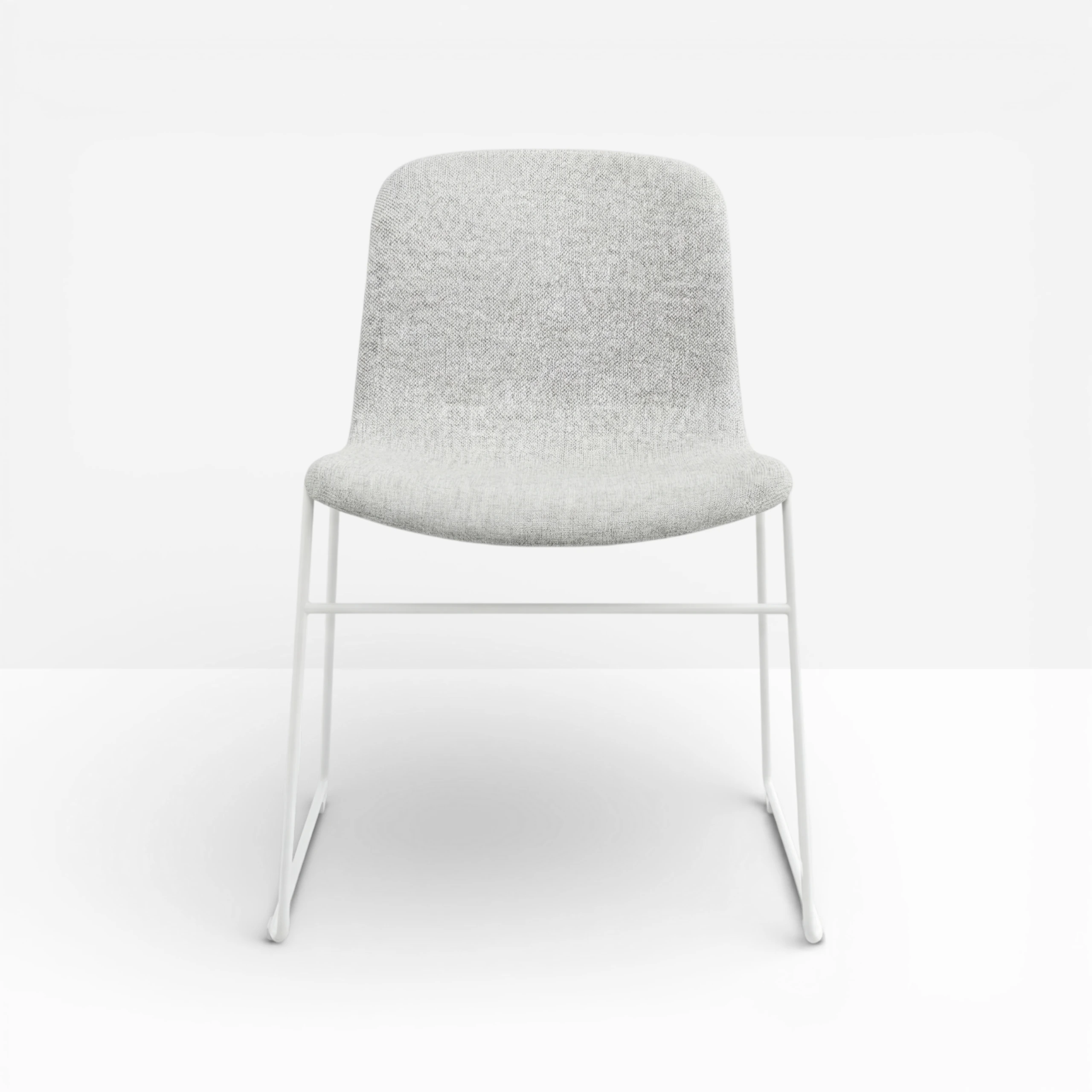 HAY 'About a Chair', Upholstered, Sled Legs