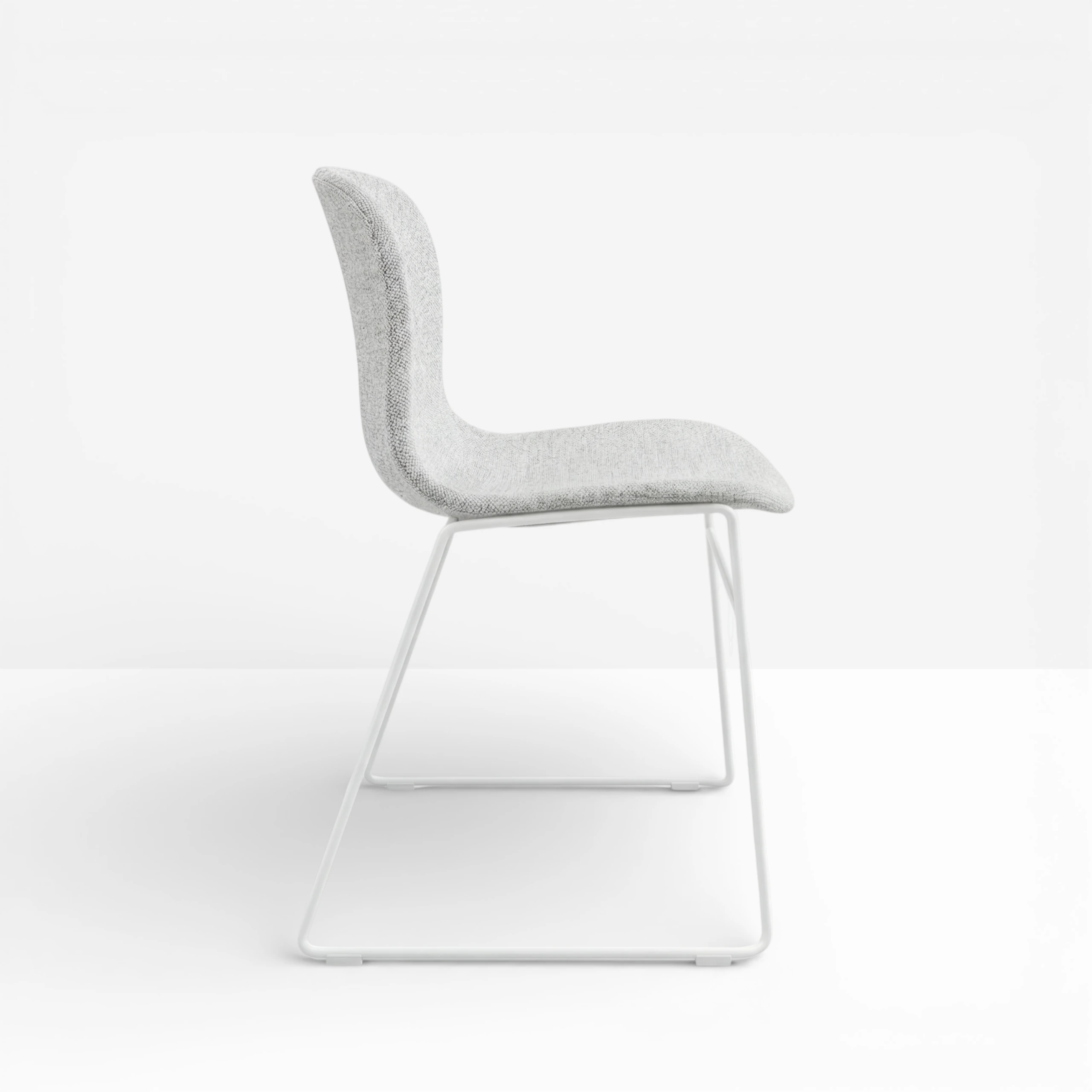 HAY 'About a Chair', Upholstered, Sled Legs