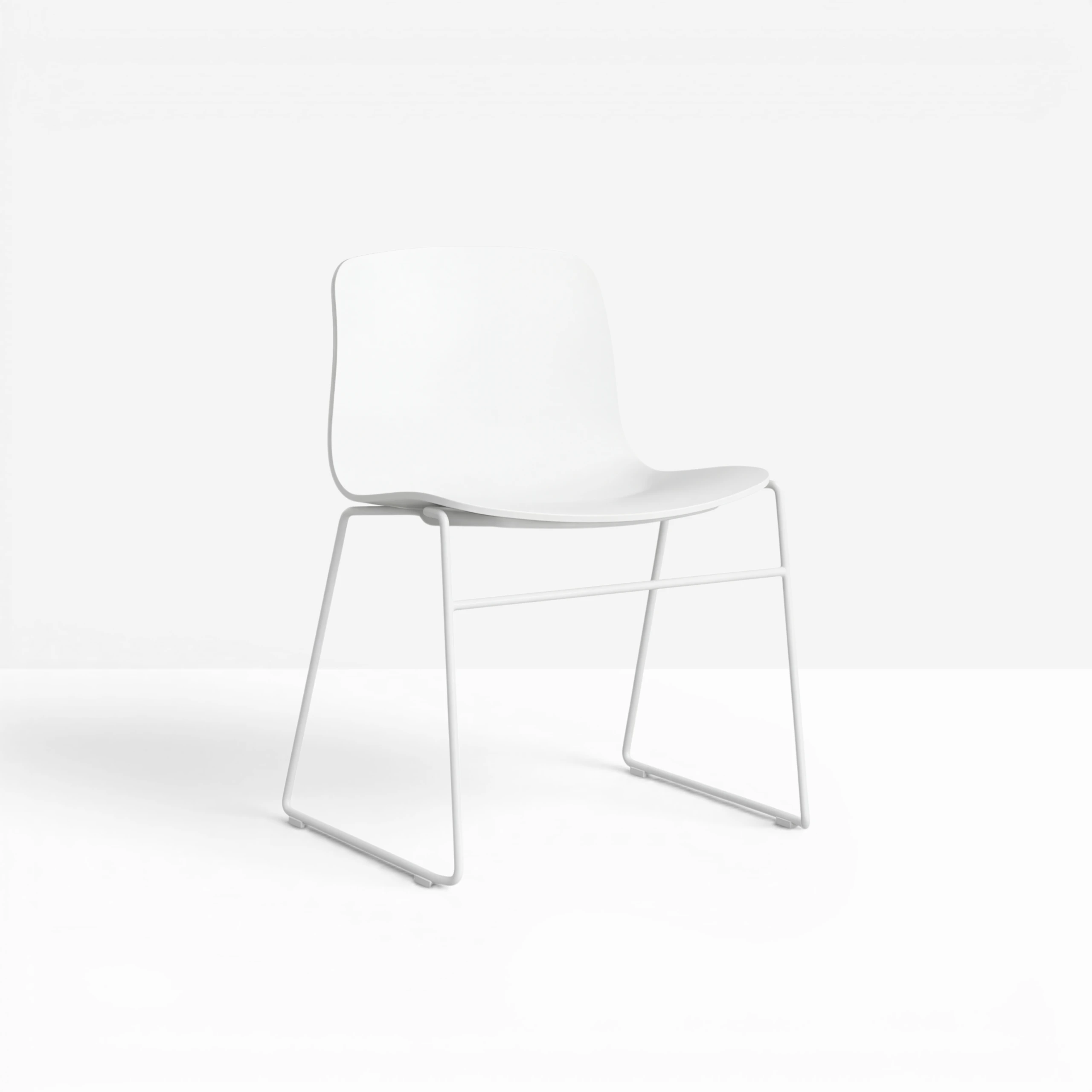 HAY 'About a Chair', Upholstered, Sled Legs