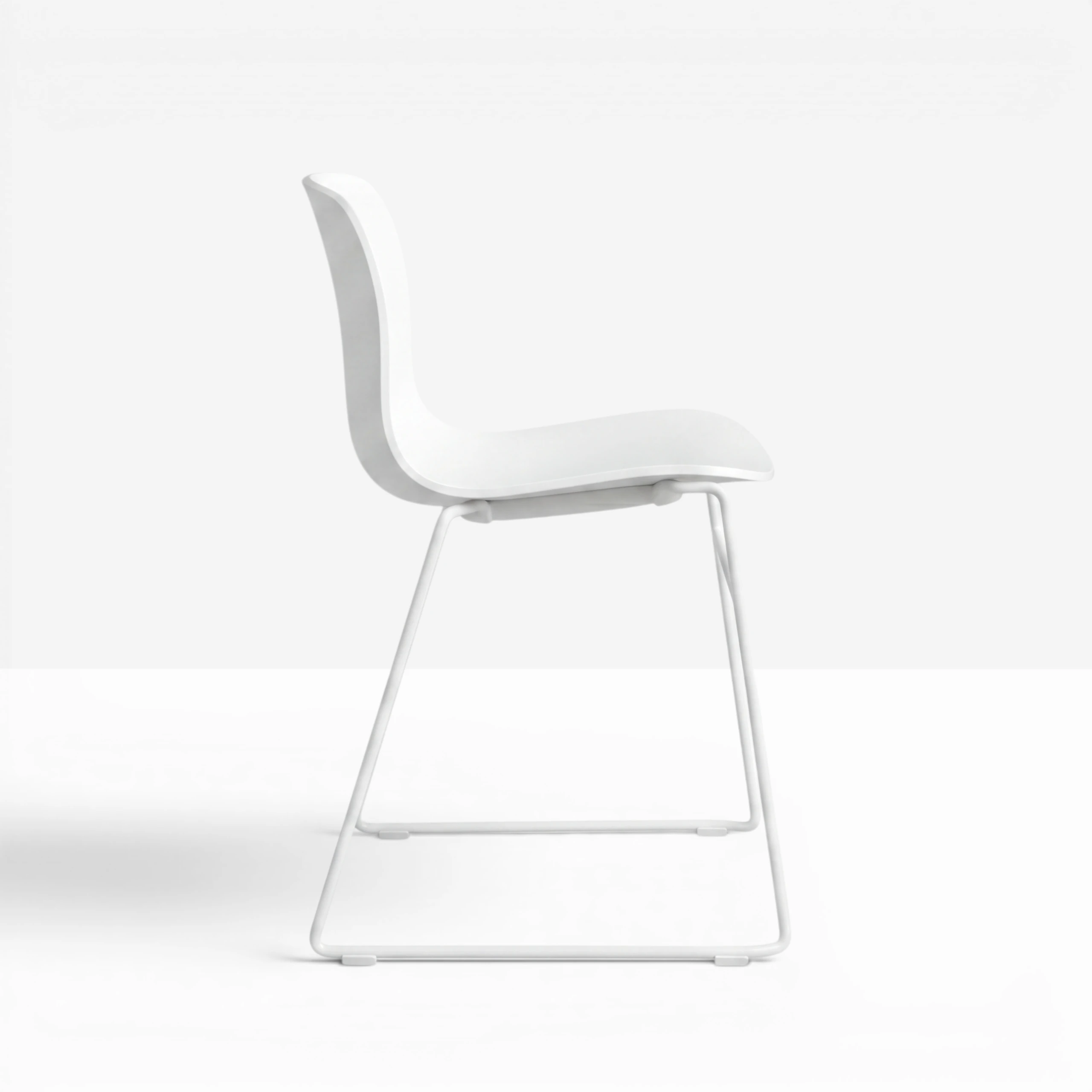 HAY 'About a Chair', Upholstered, Sled Legs