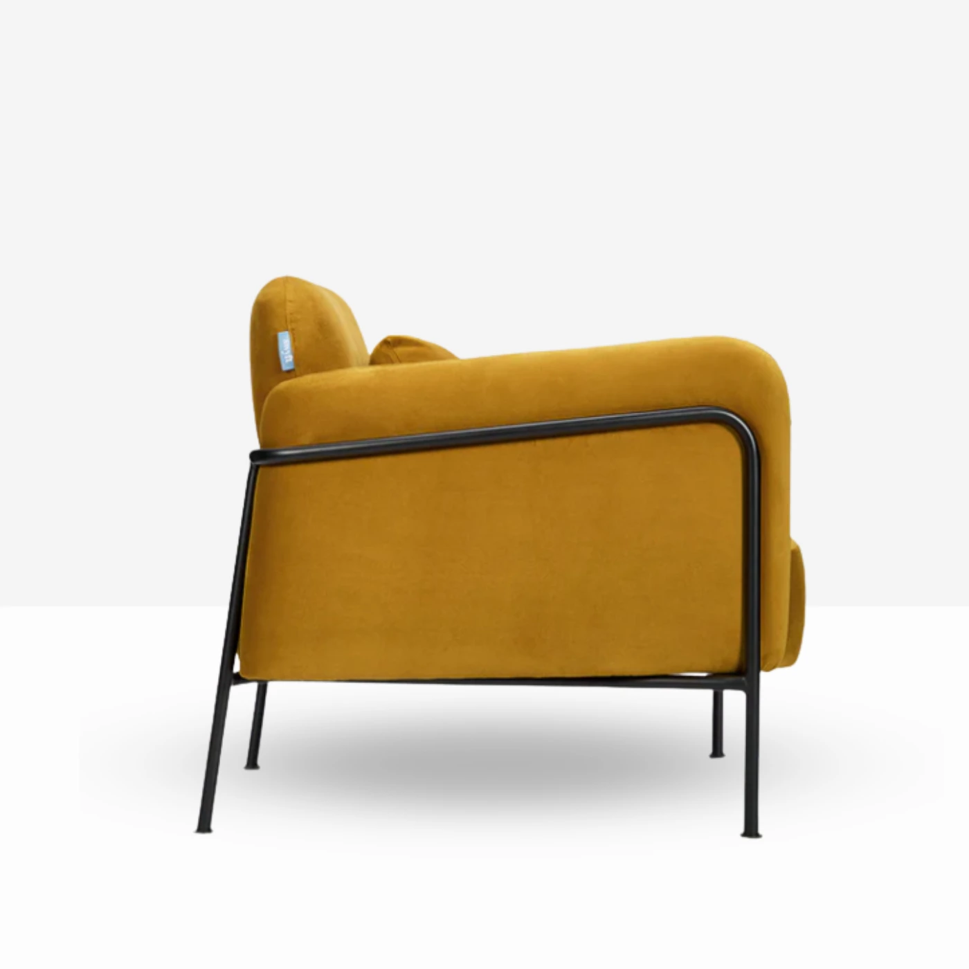Noa Velvet Mustard Armchair