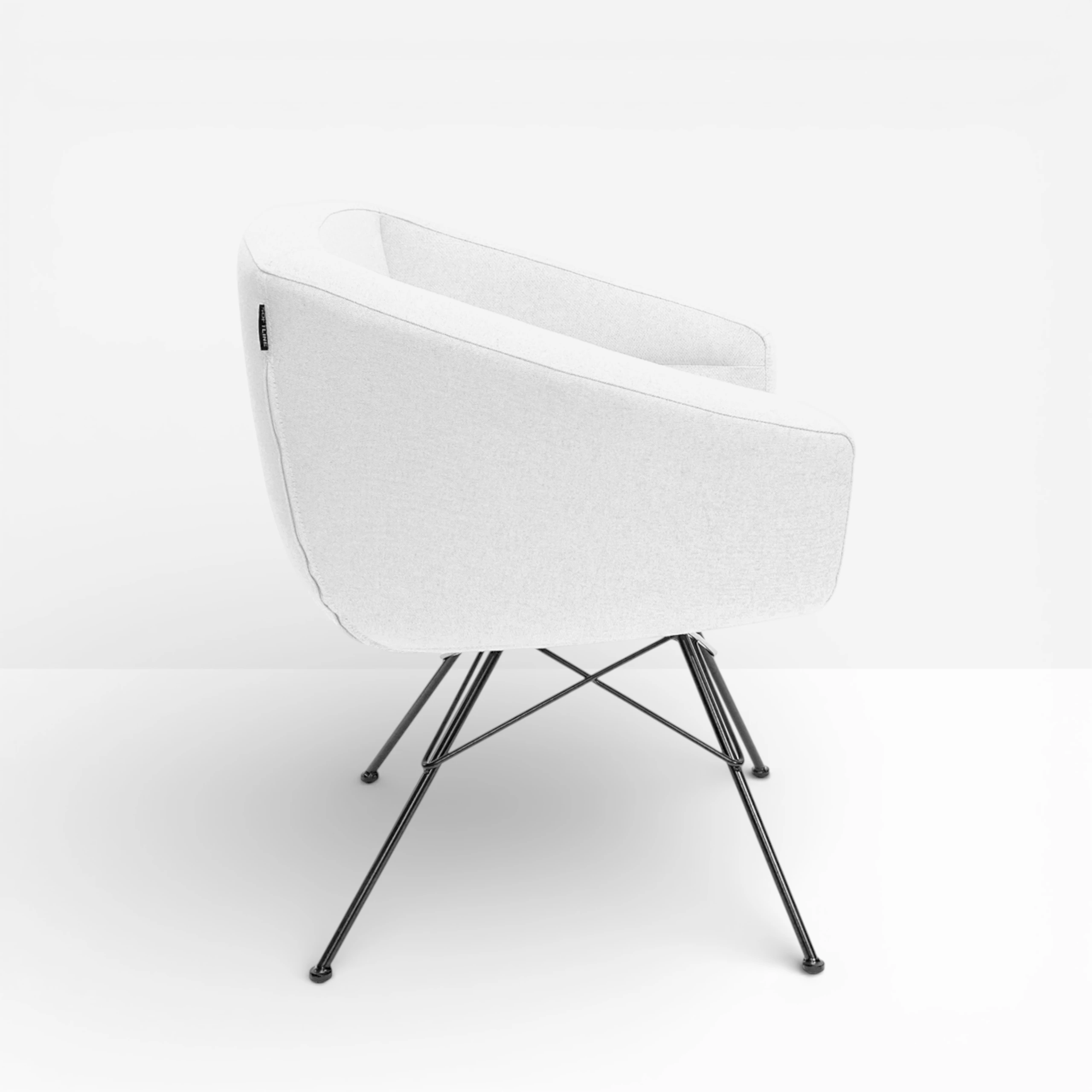 Aiko Eco Armchair Light Grey Hire