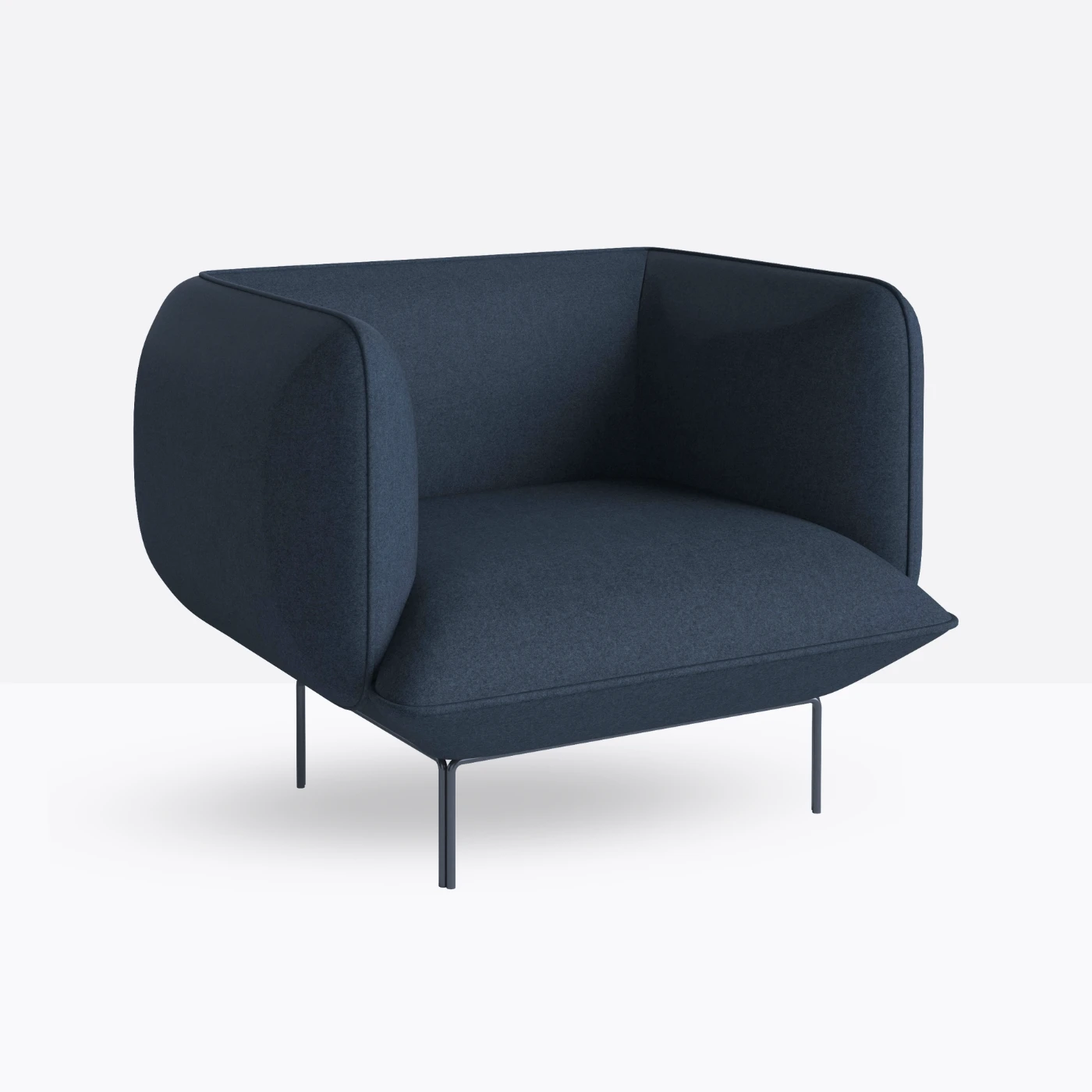 Navy Blue Armchair
