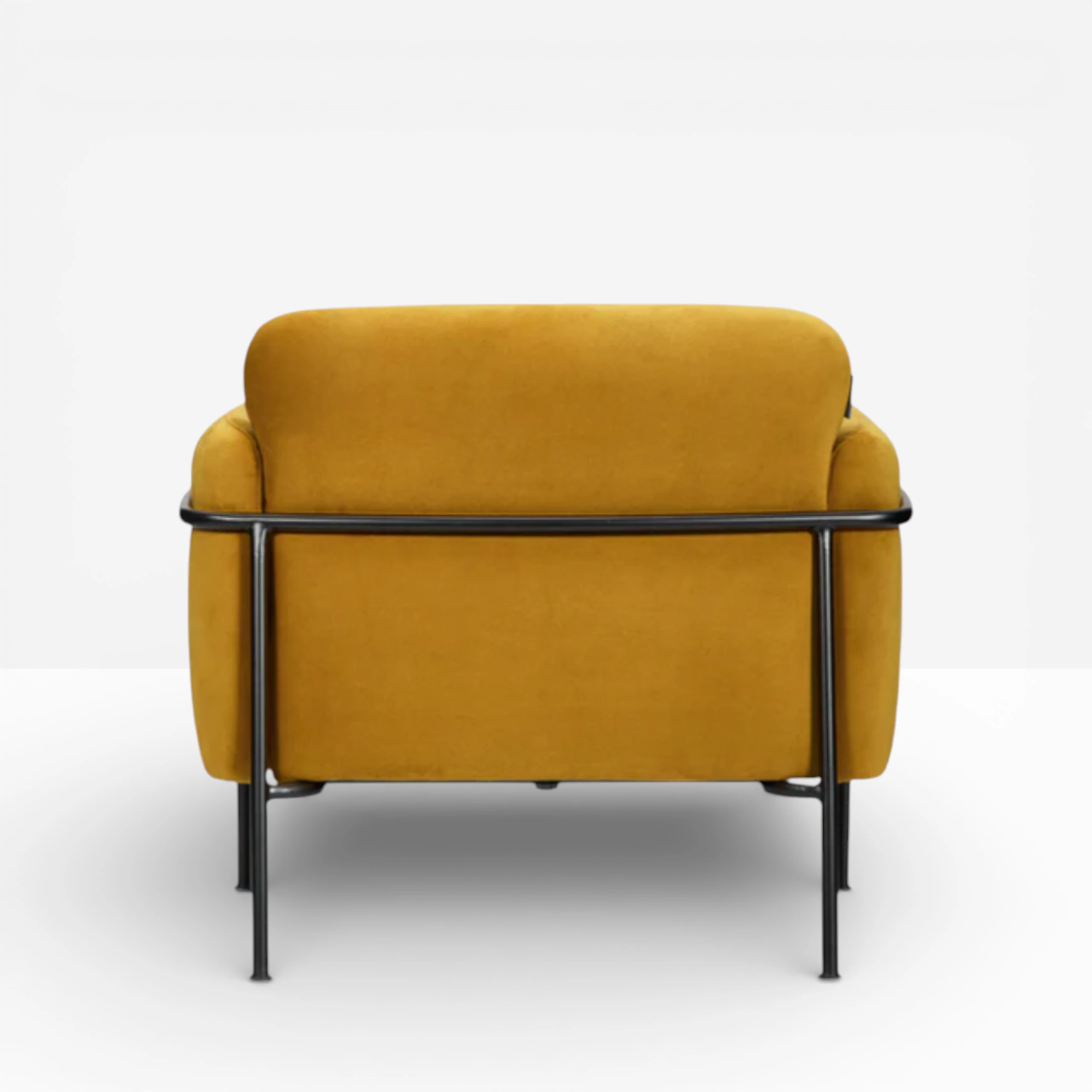 Noa Velvet Mustard Armchair