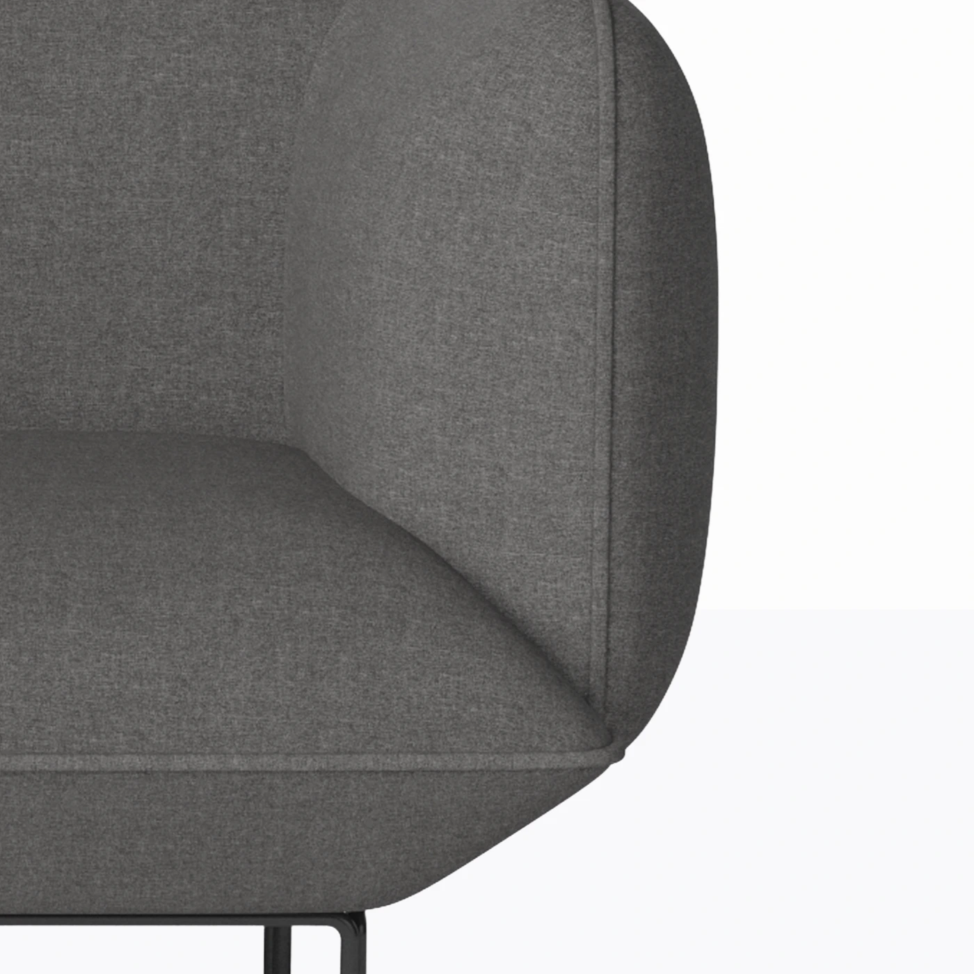 Cloud Dark Grey Sofa Hire