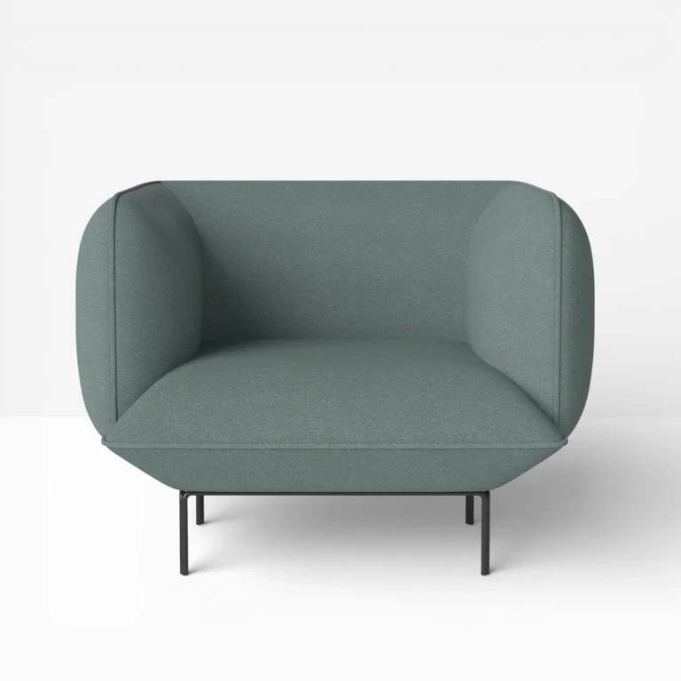 Cloud Stone Blue Armchair