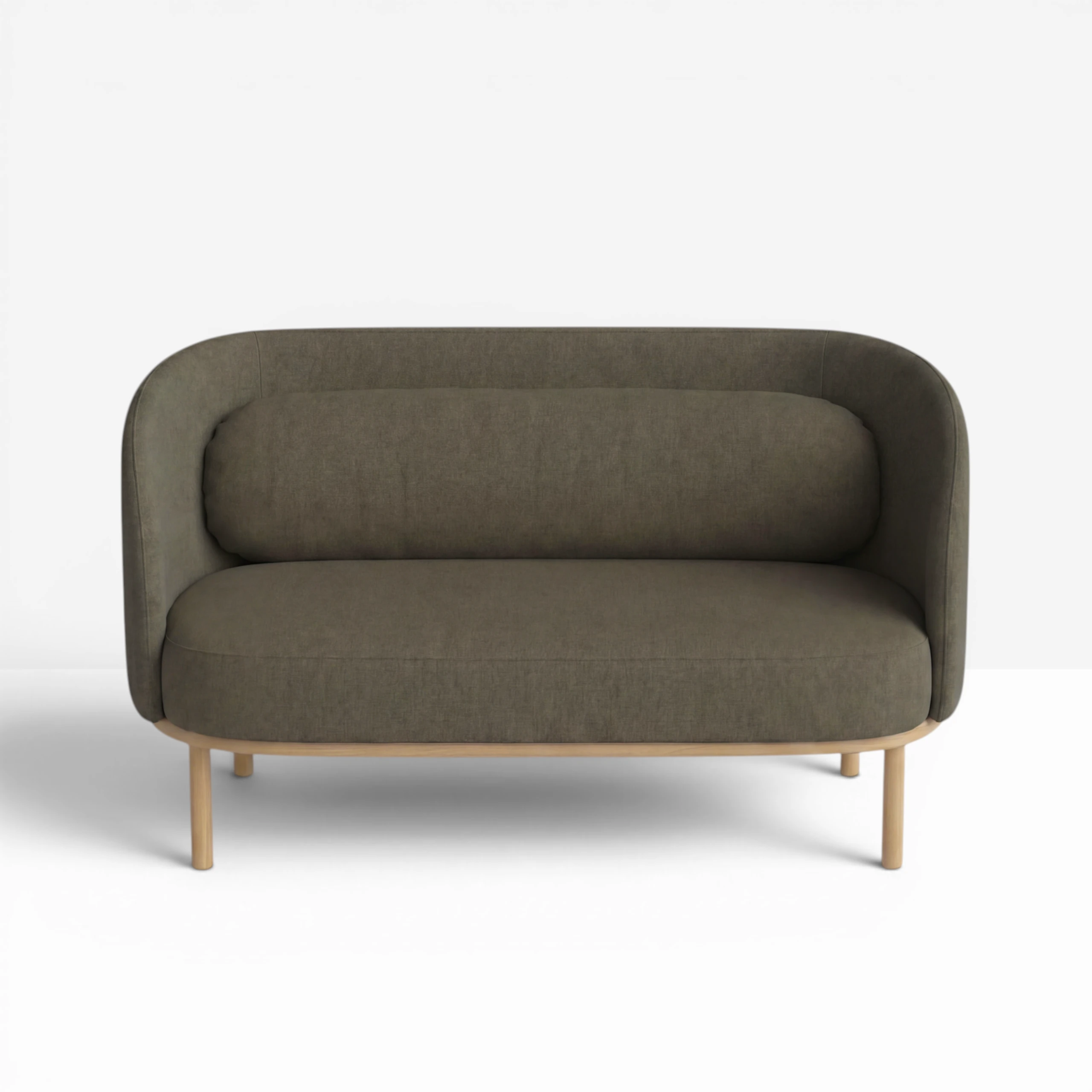 Fuuga Sofa 2 Seater Beige Oak Legs