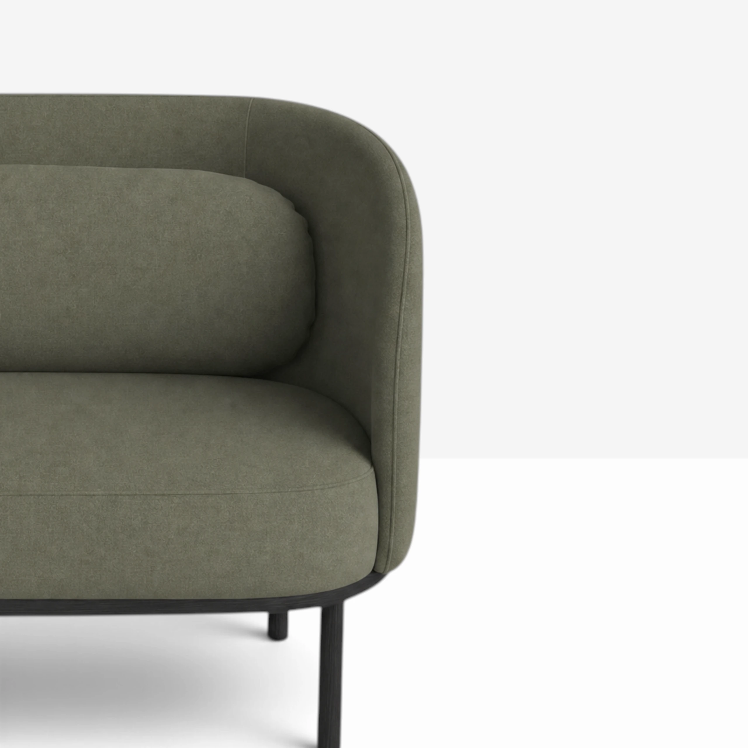 Fuuga Sofa 2 Seater Beige Oak Legs