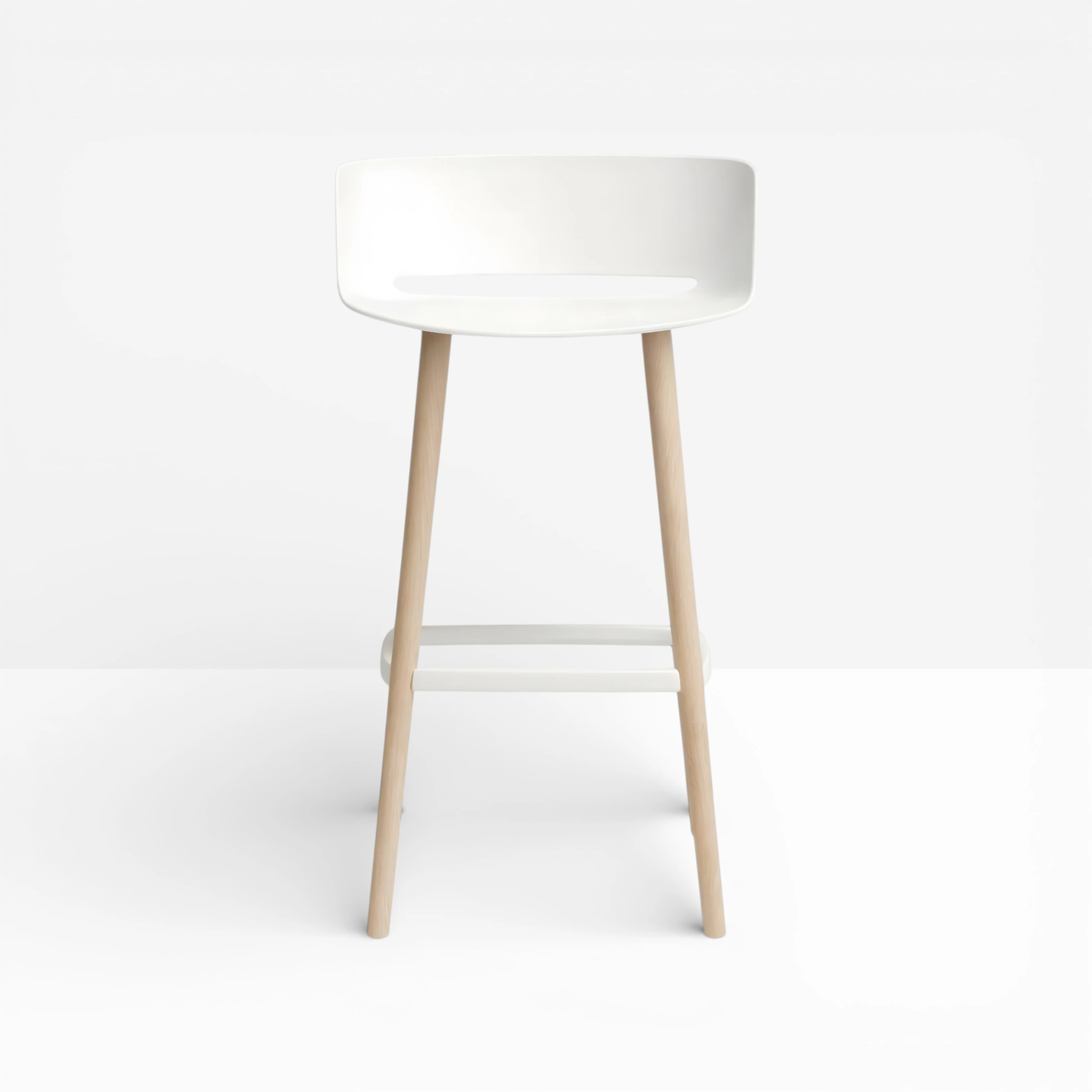 Babila Bar Stool Ash Legs