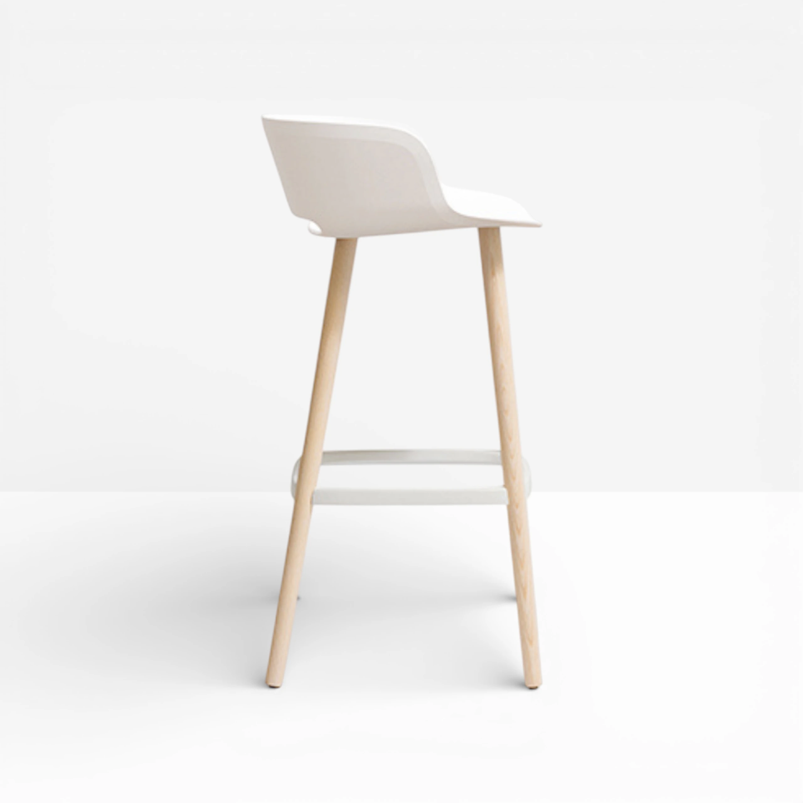 Babila Bar Stool Ash Legs