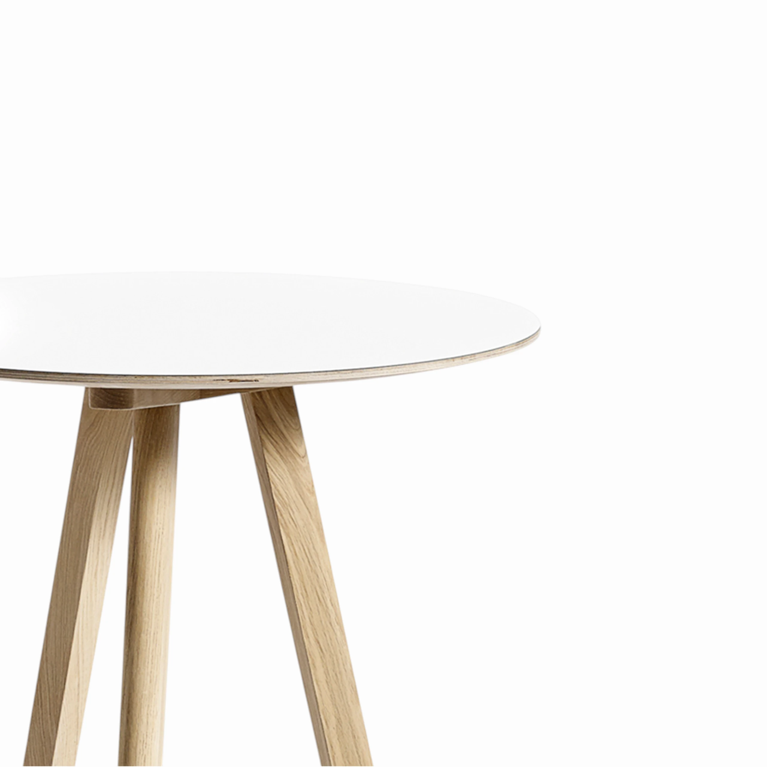 Copenhague Poseur Table White