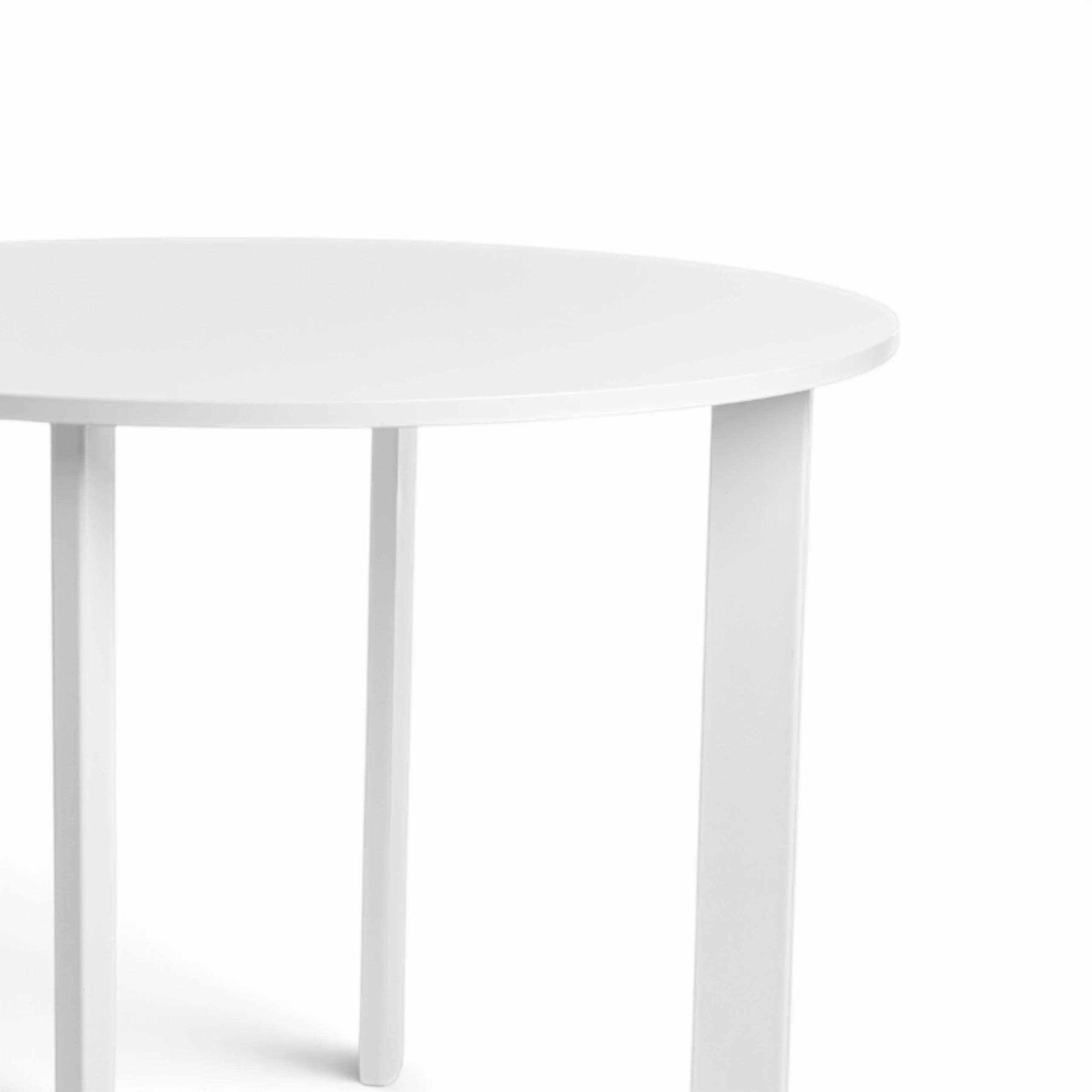 Piazza Round Table White