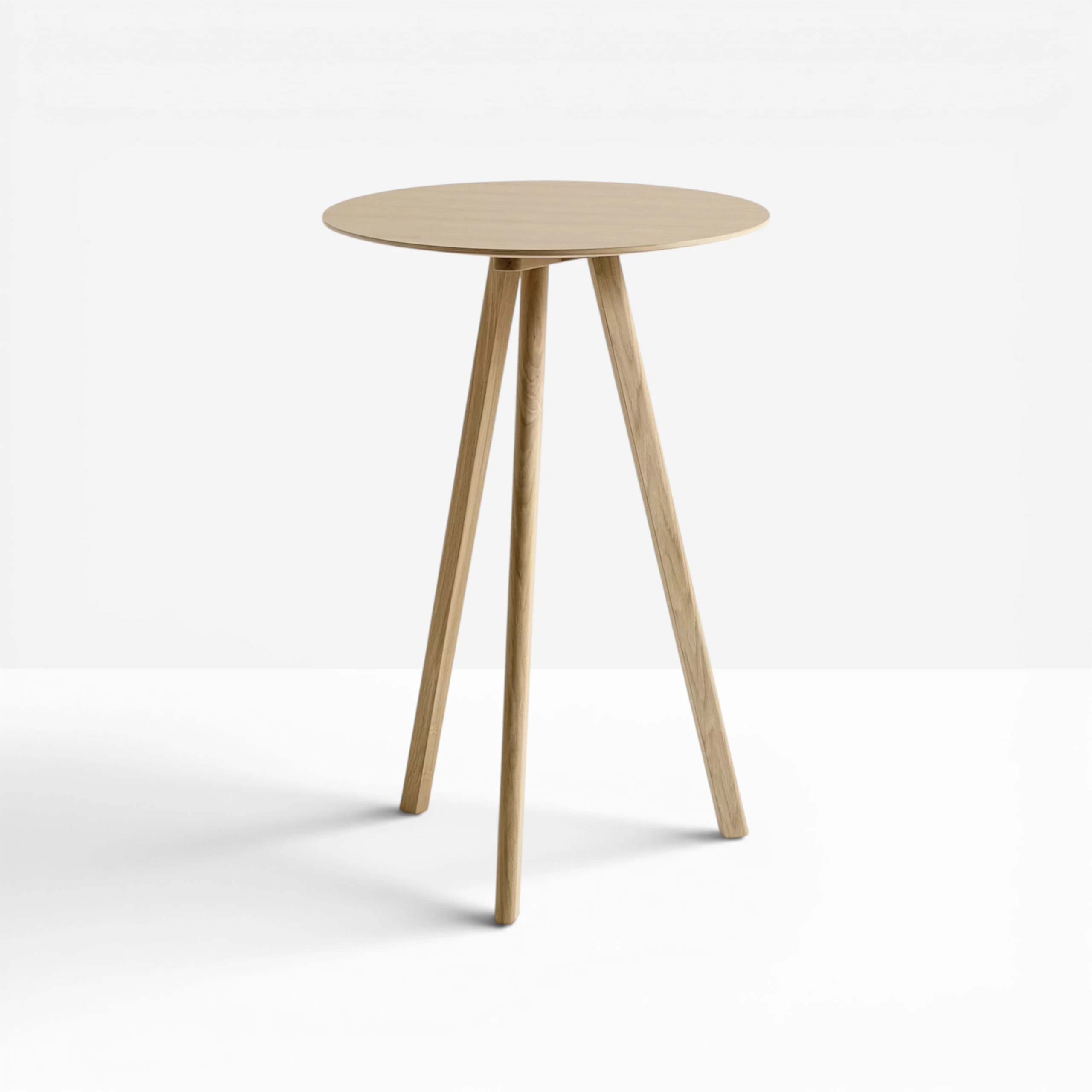 Copenhague Poseur Table White