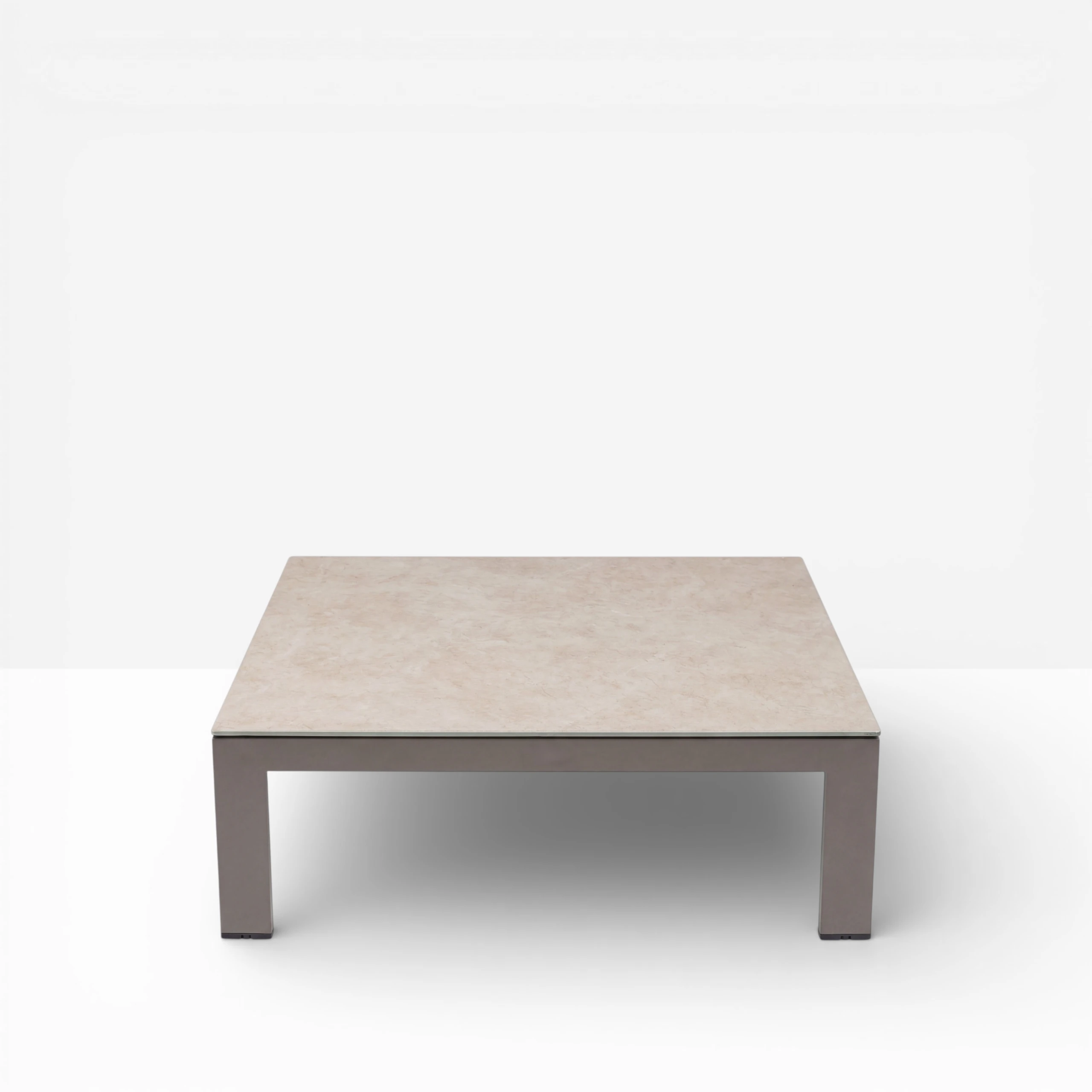 Syros Square Coffee Table, Latte