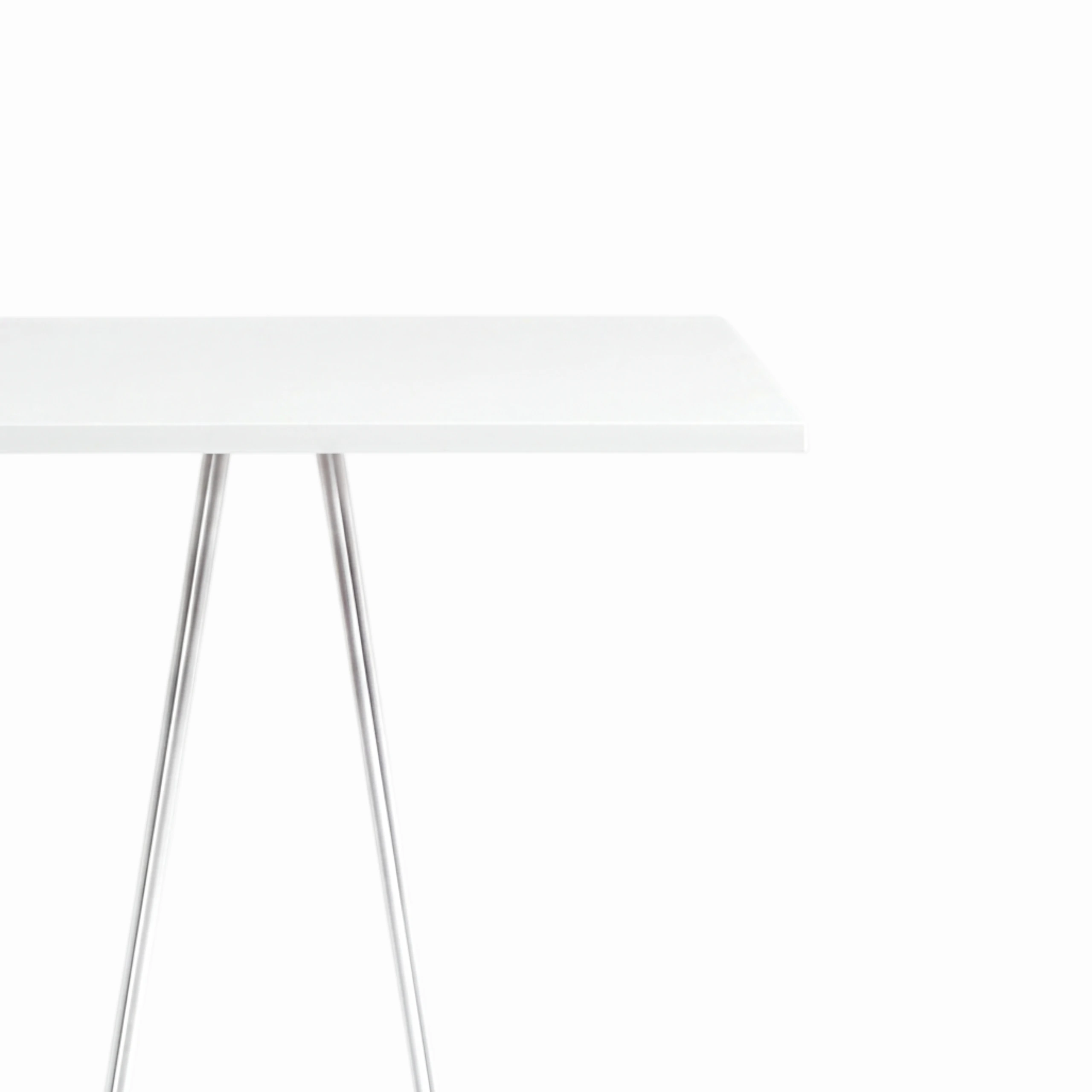 Lunar Poseur Table Black Top Hire