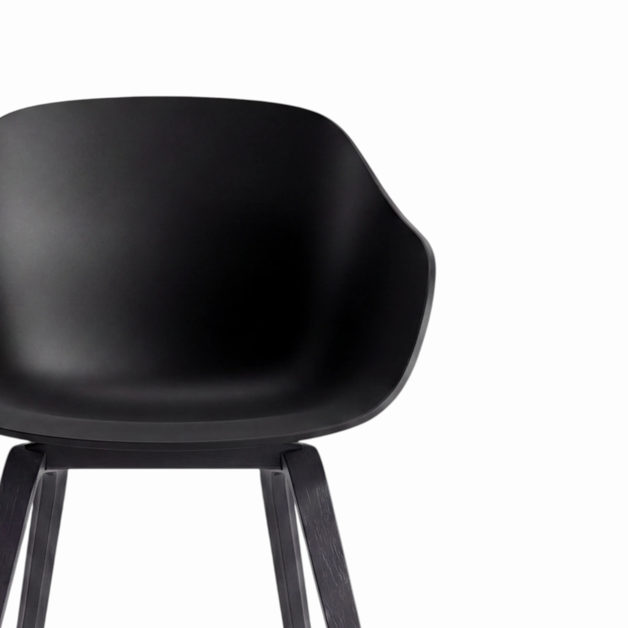 HAY About A Chair All Black Tub Hire