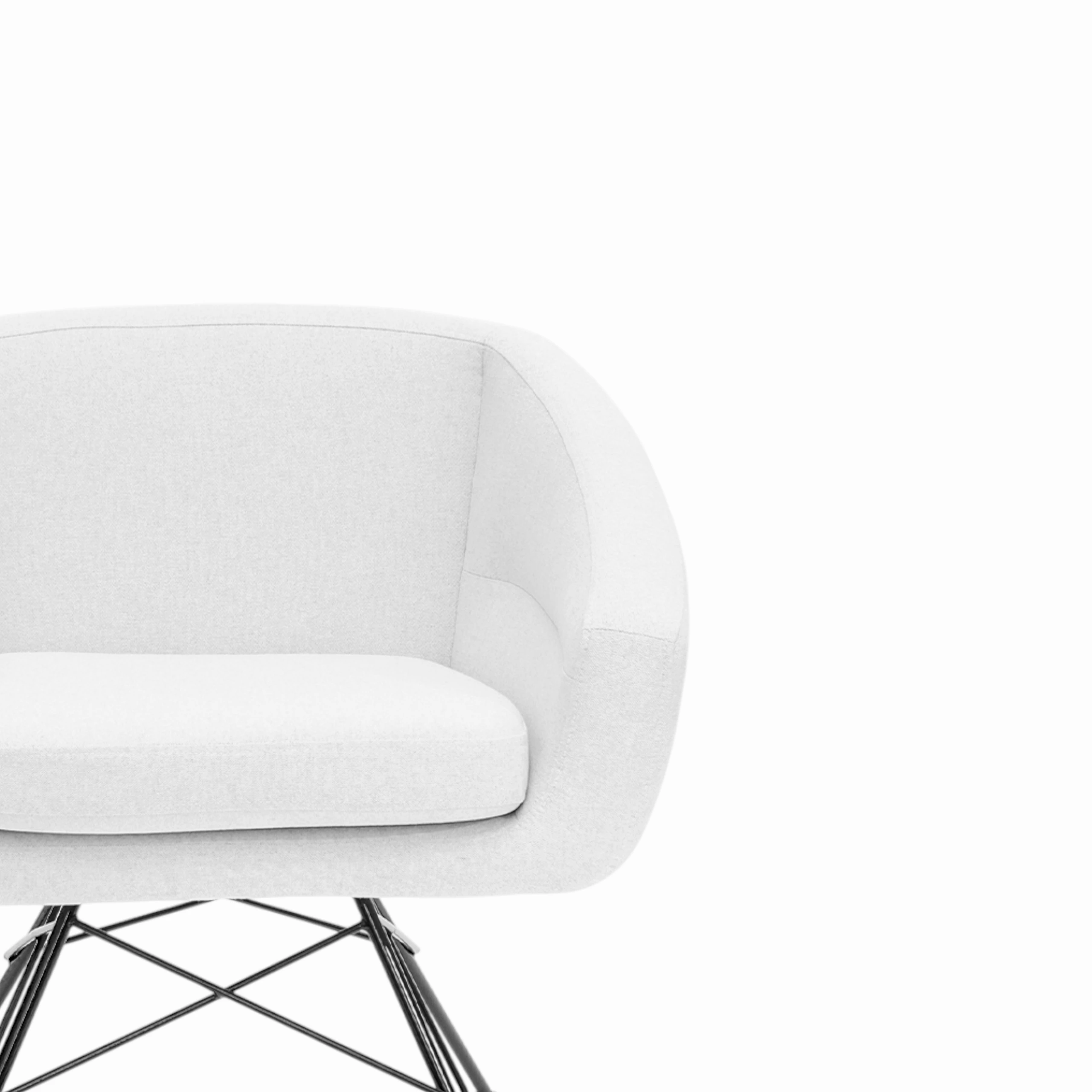 Aiko Eco Armchair Light Grey Hire