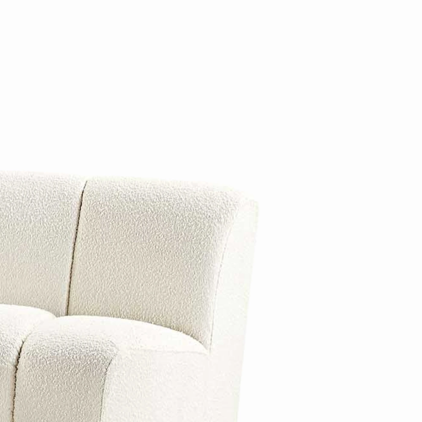 Forma Curved Boucle Sofa
