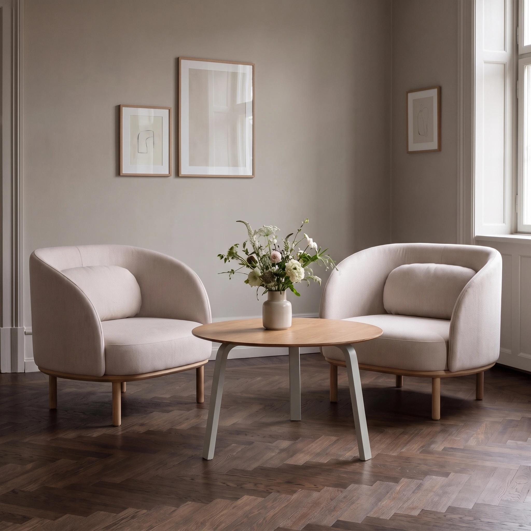 Fuuga Armchair Beige