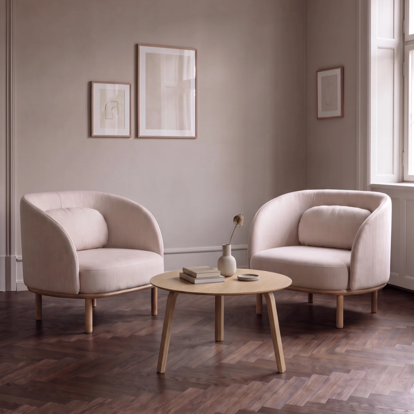 Fuuga Armchair Beige