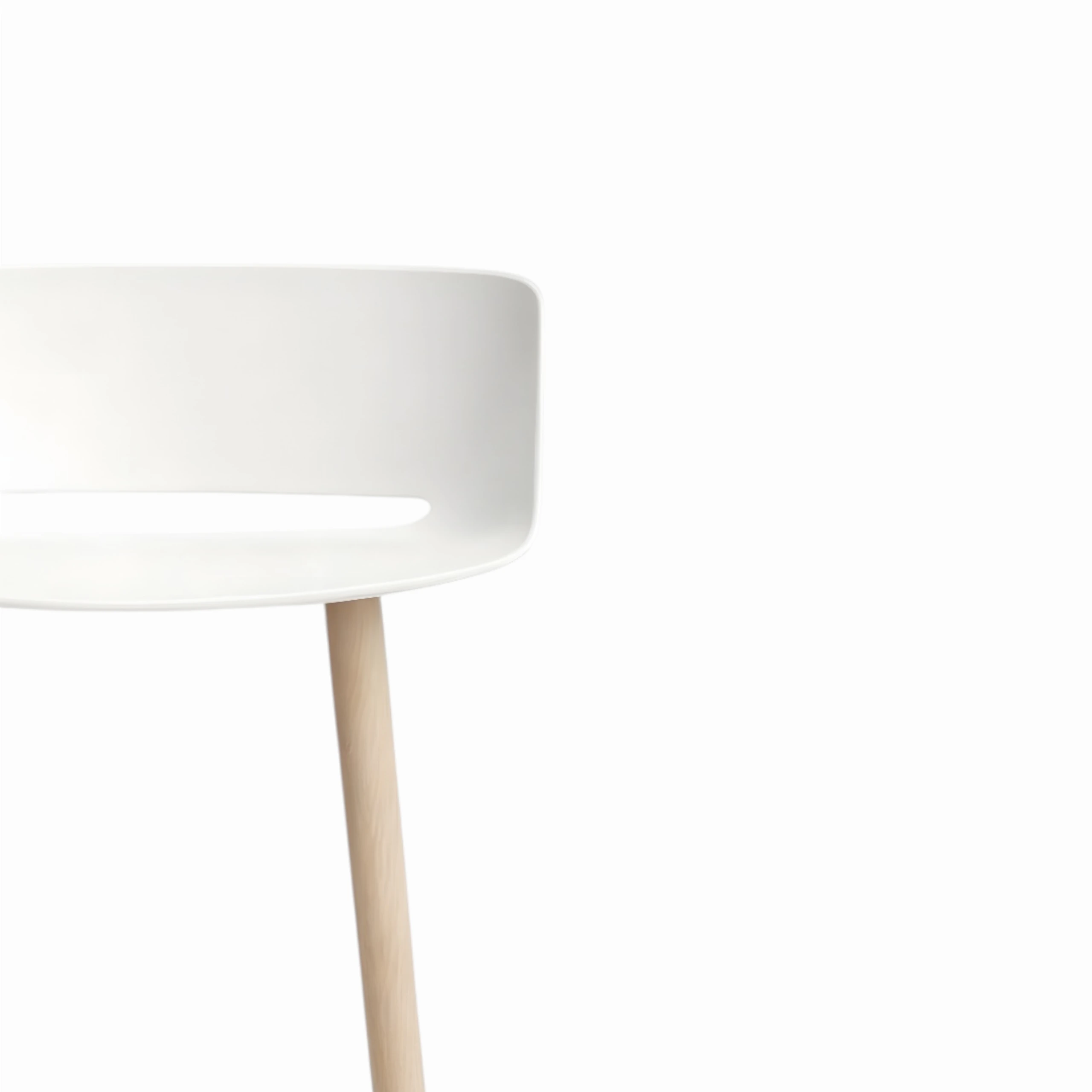 Babila Bar Stool Ash Legs