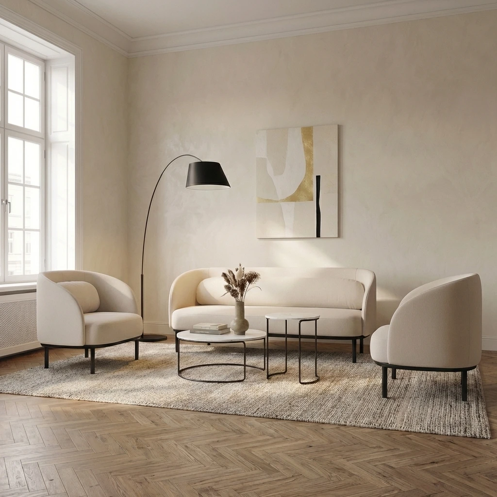 Fuuga Armchair Beige