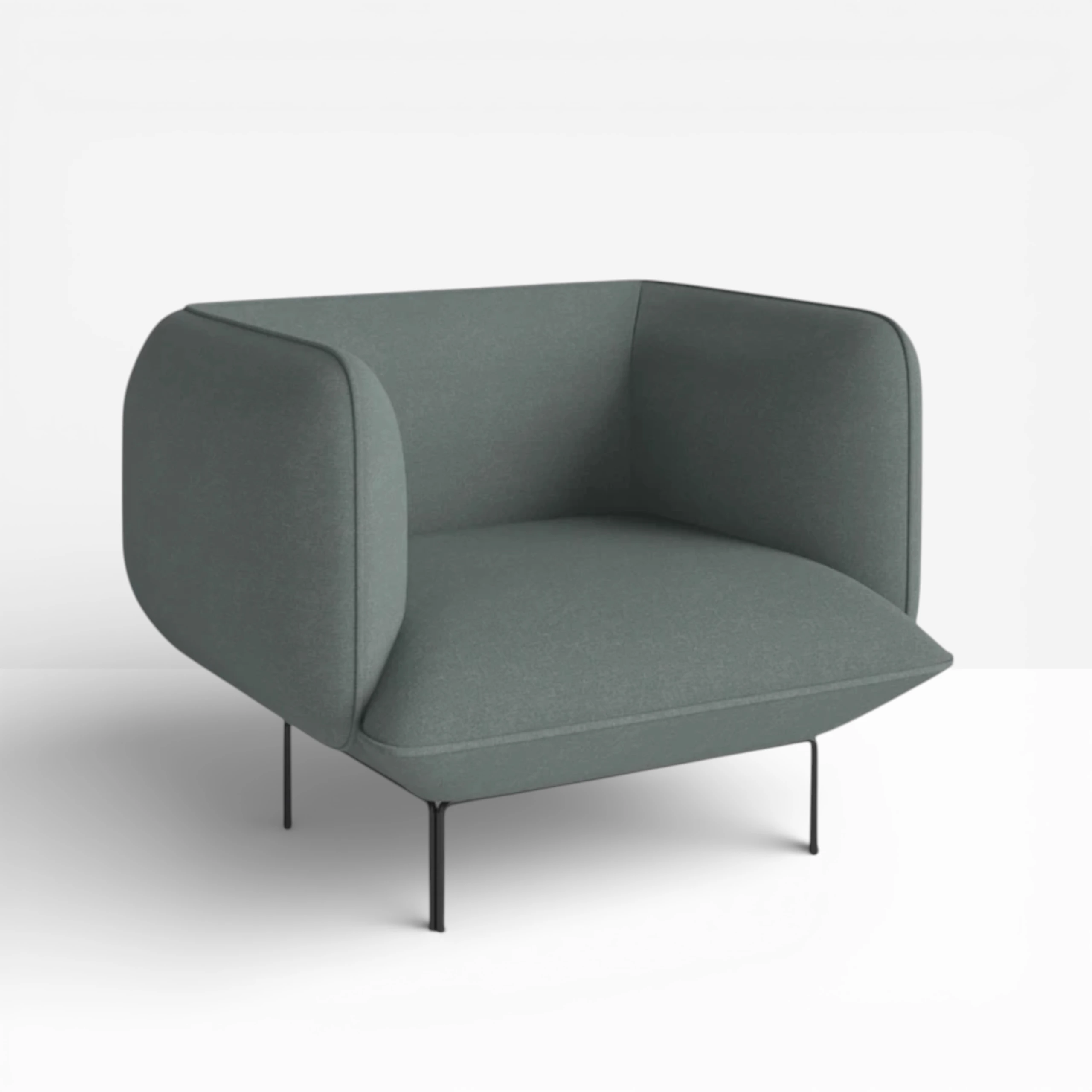 Cloud Stone Blue Armchair