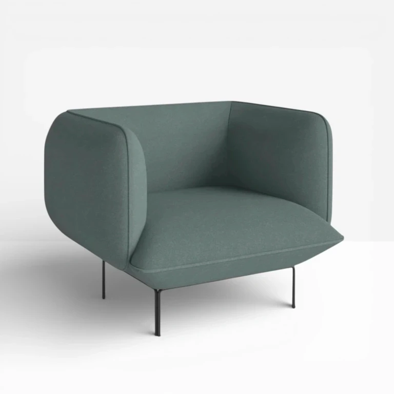 Cloud Stone Blue Armchair