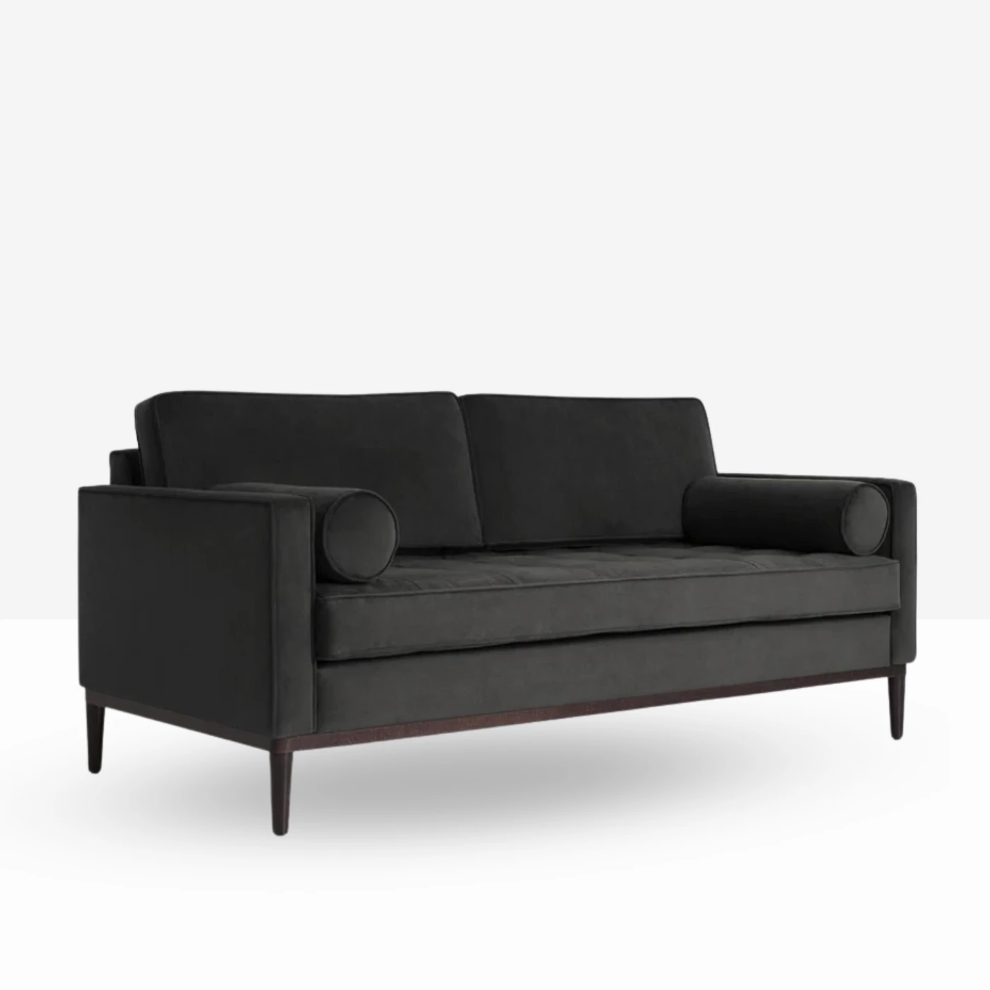 Aurora 2-Seater Sofa, Charcoal
