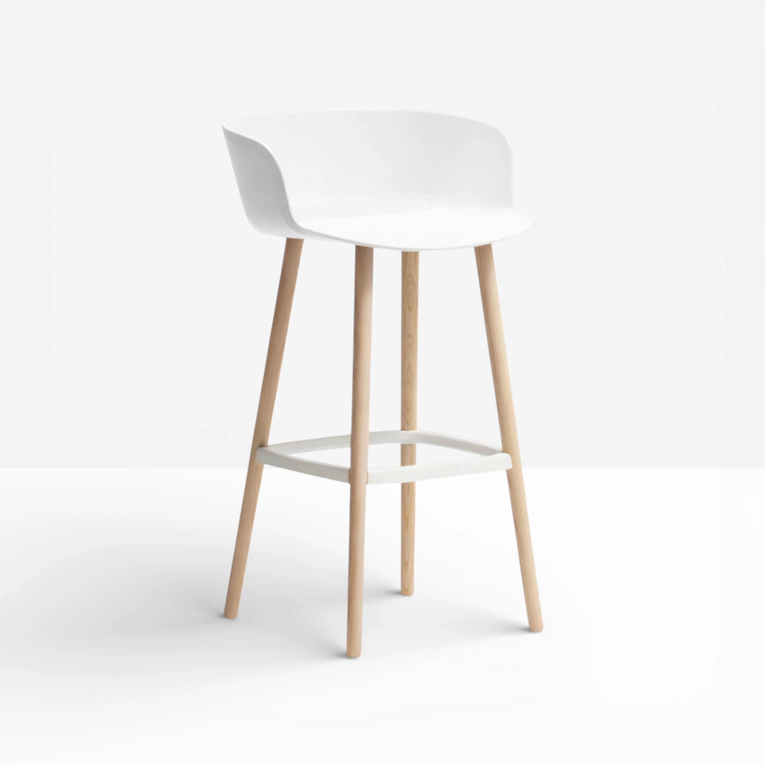 Babila Bar Stool Ash Legs