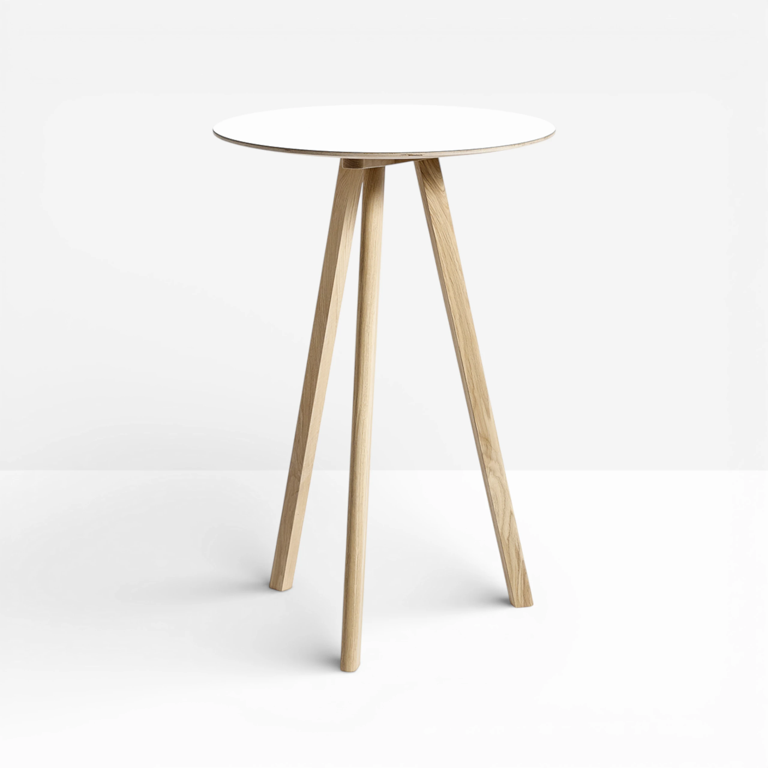 Copenhague Poseur Table White