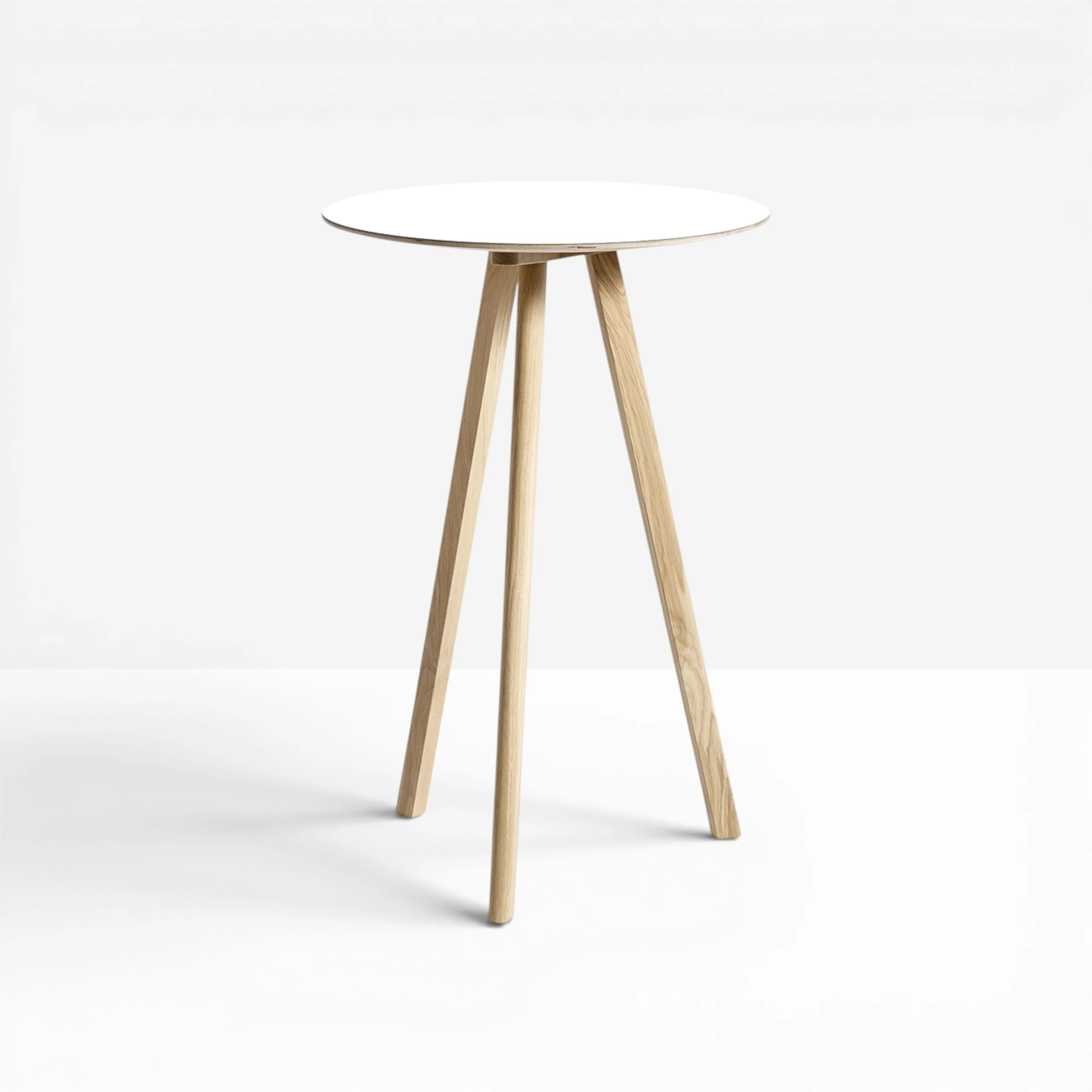 Copenhague Poseur Table White