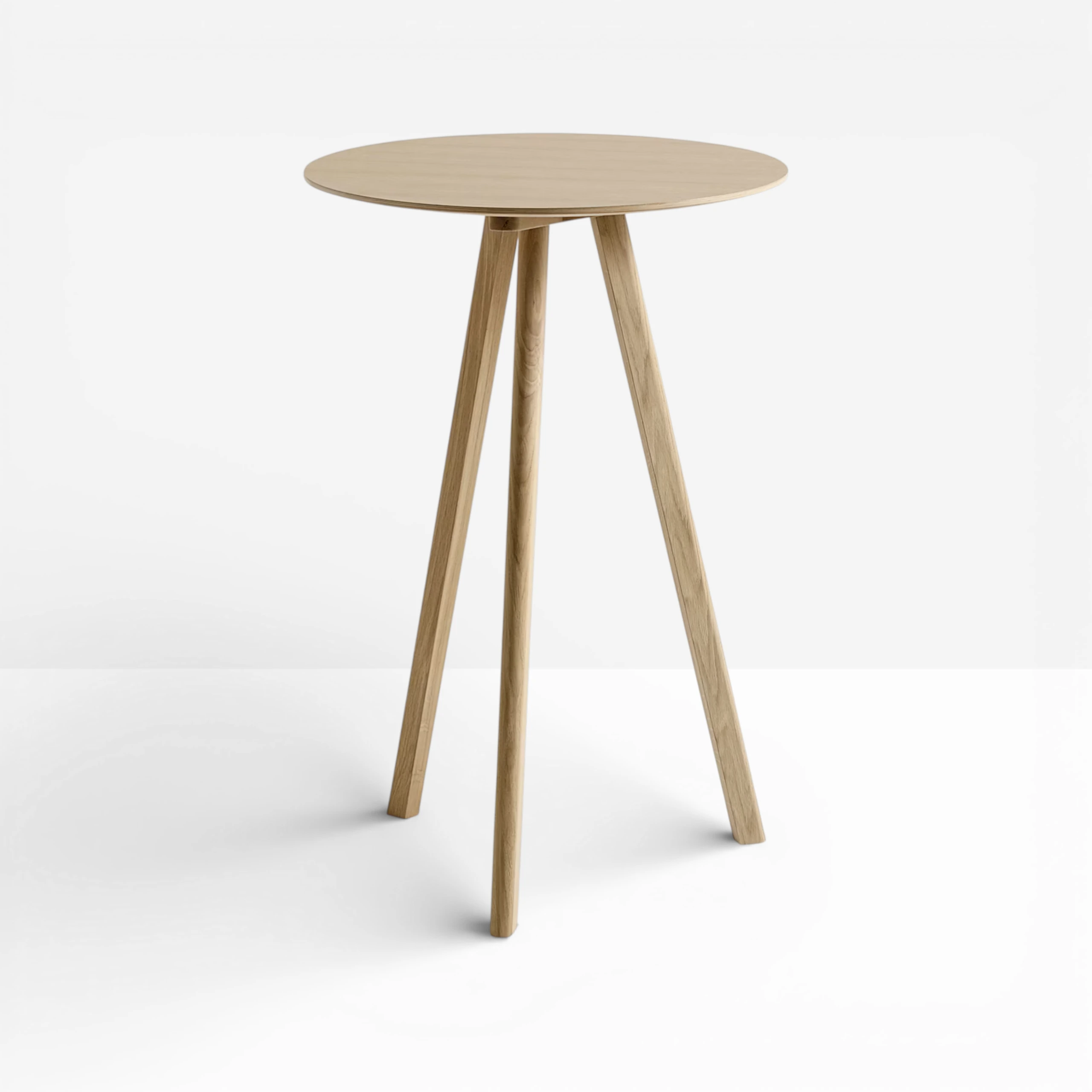 Copenhague Poseur Table White